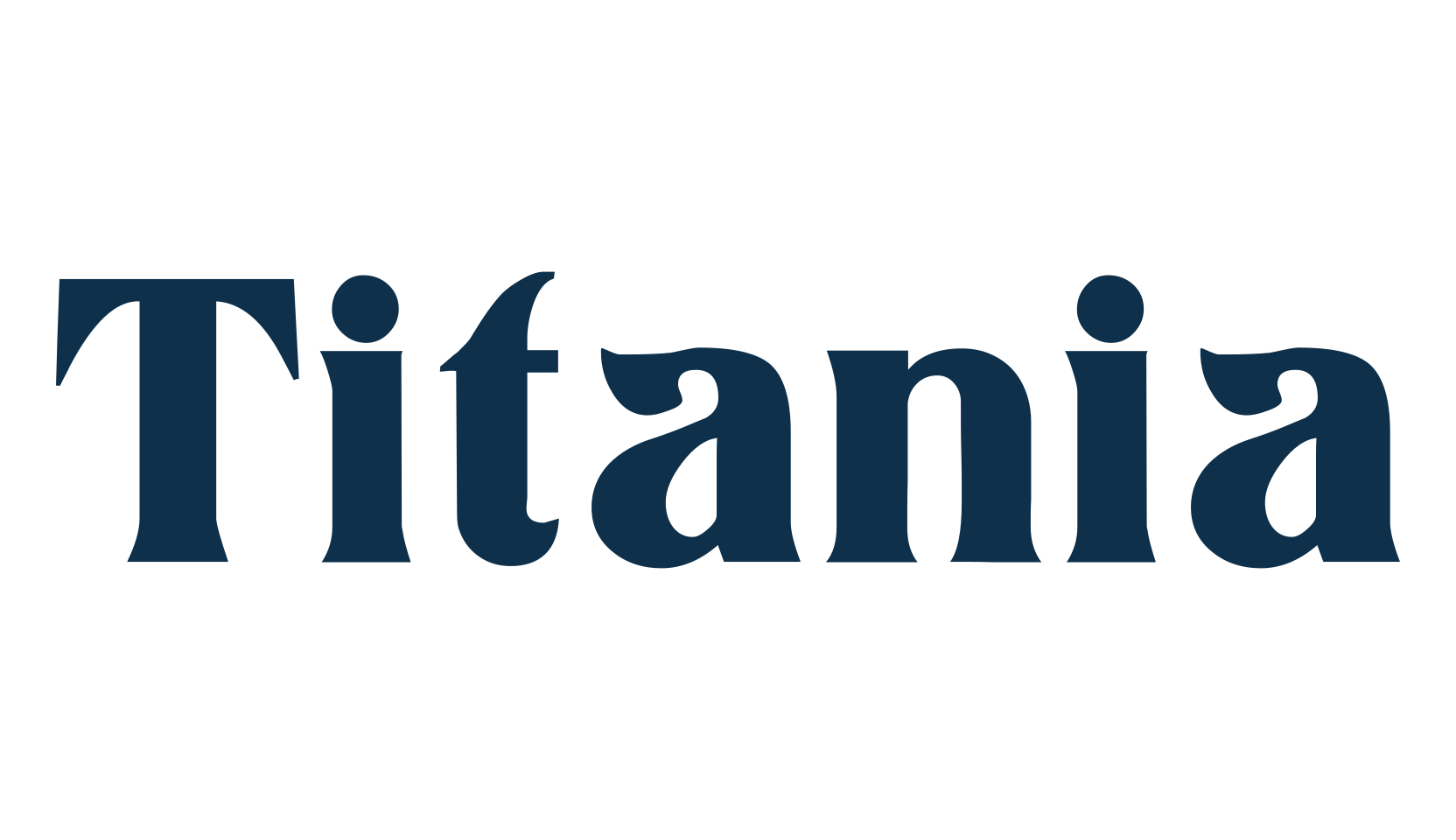 Titania, fancy retro decorative font preview