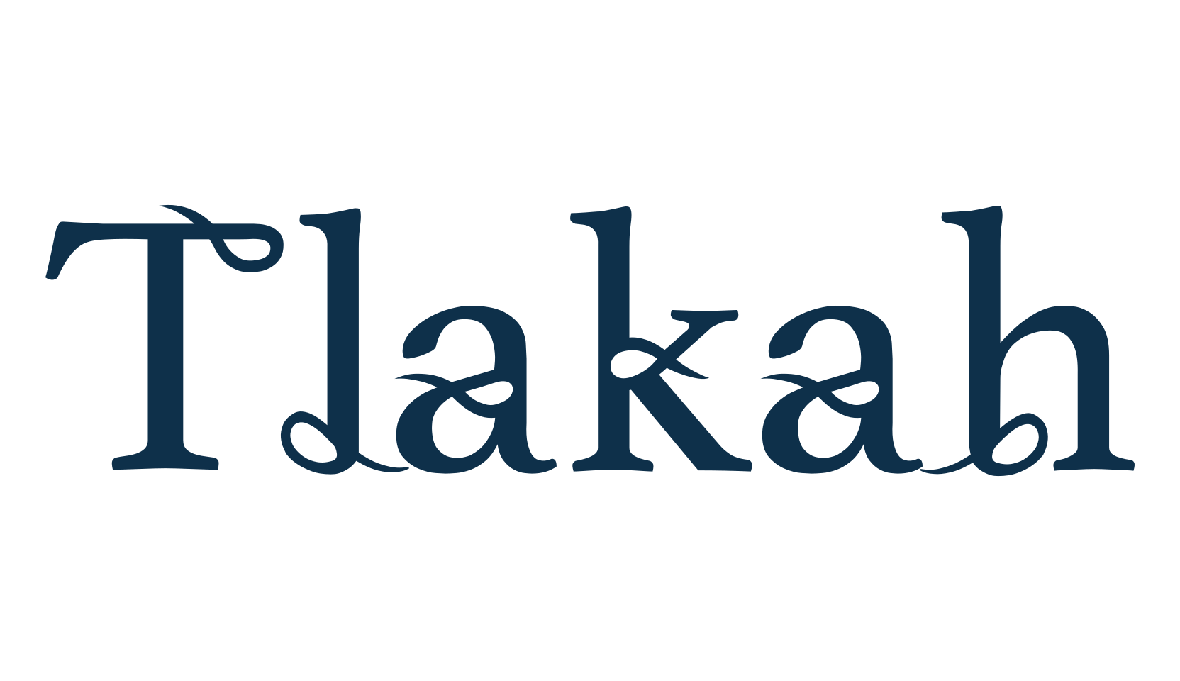 Tlakah, fancy various basic font preview