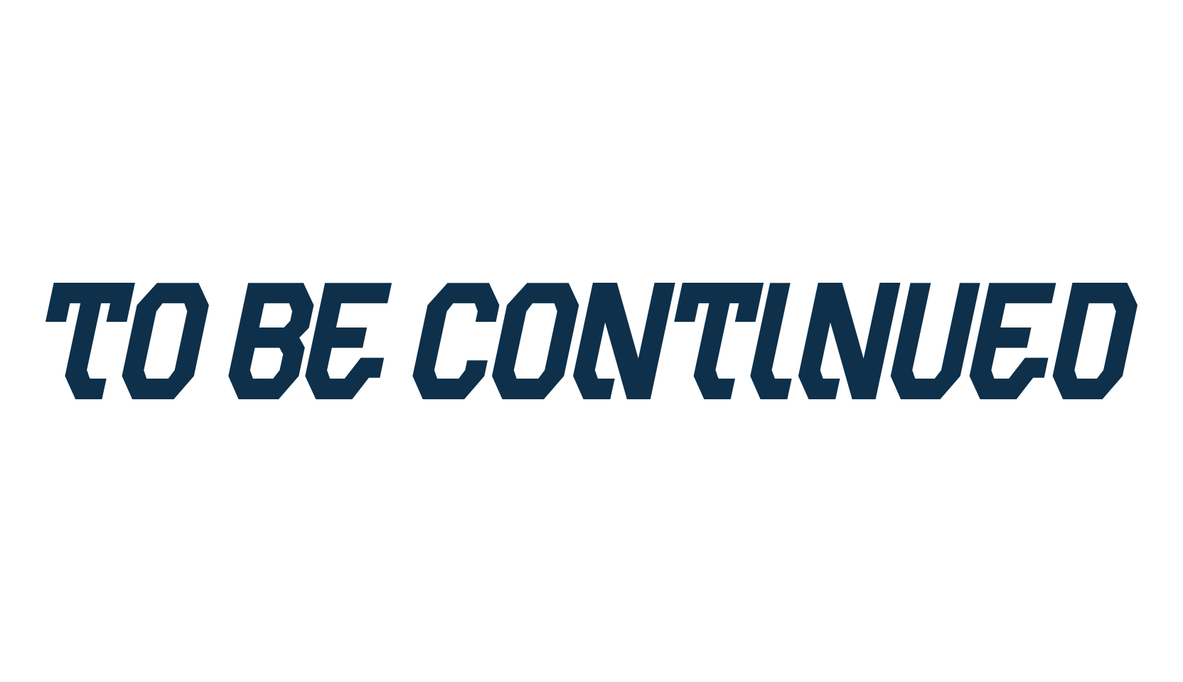 To Be Continued, fancy various techno sci-fi font preview