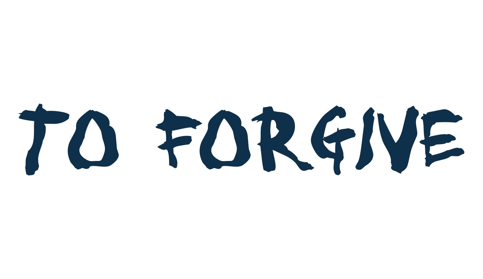 To Forgive, script brush fancy decorative calligraphy font preview