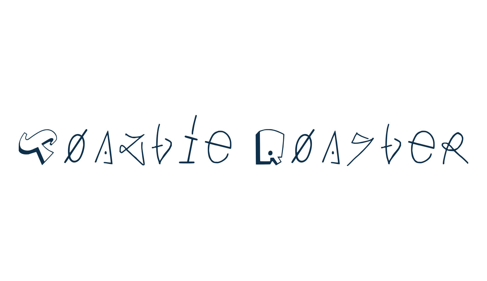 Toaztie Roaster, graffiti font preview