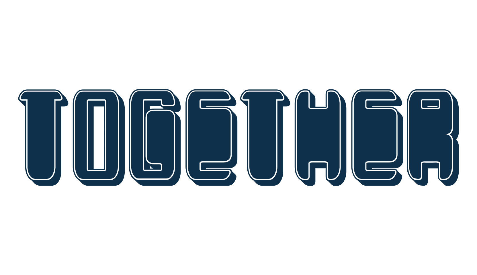 Together (together-2), fancy various decorative font preview