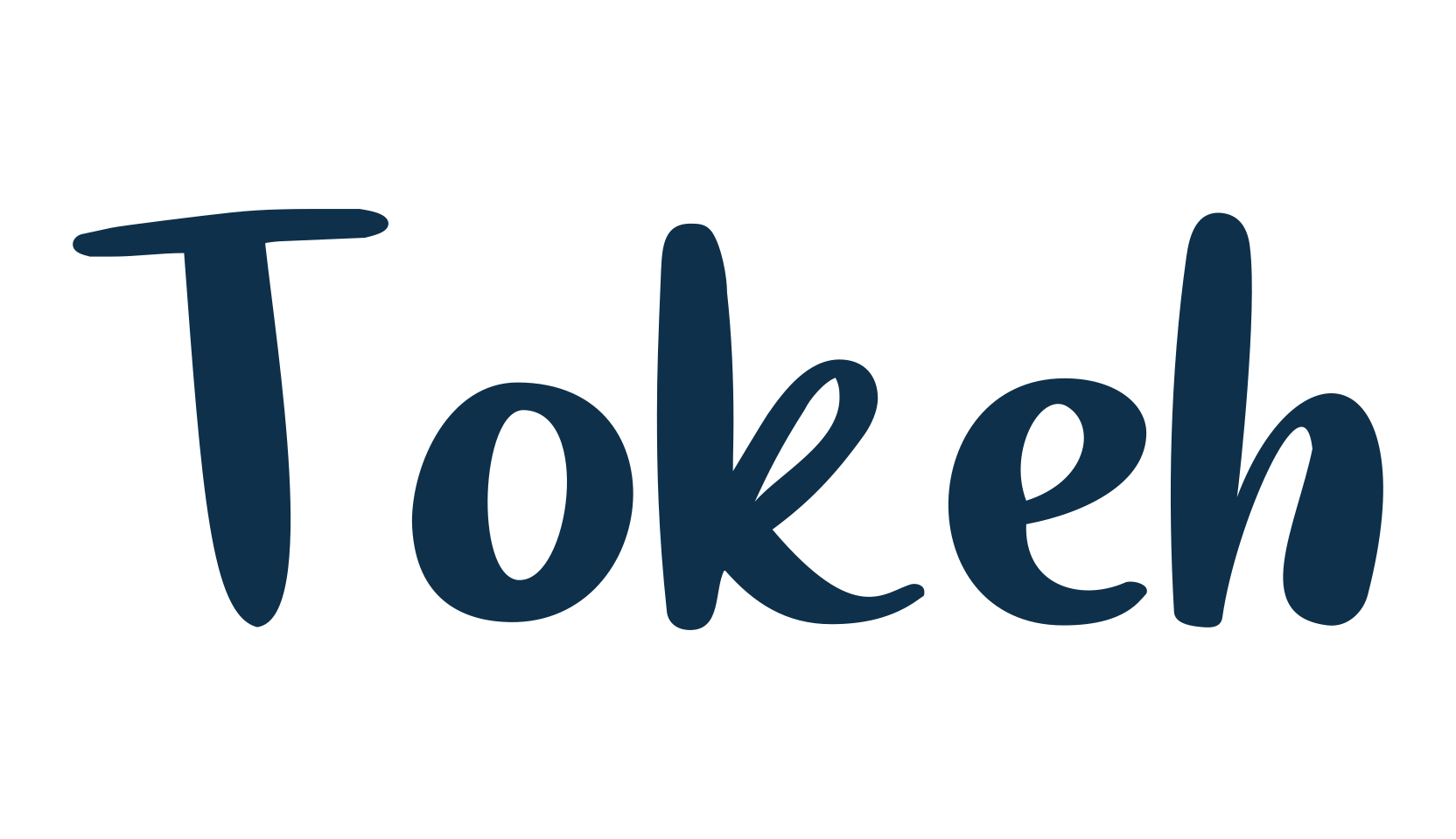 Tokeh, script brush fancy decorative calligraphy font preview