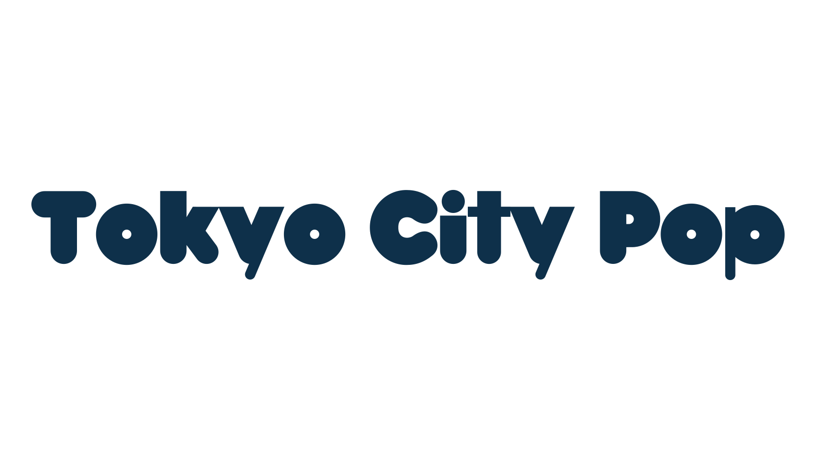 Tokyo City Pop, fancy various decorative font preview