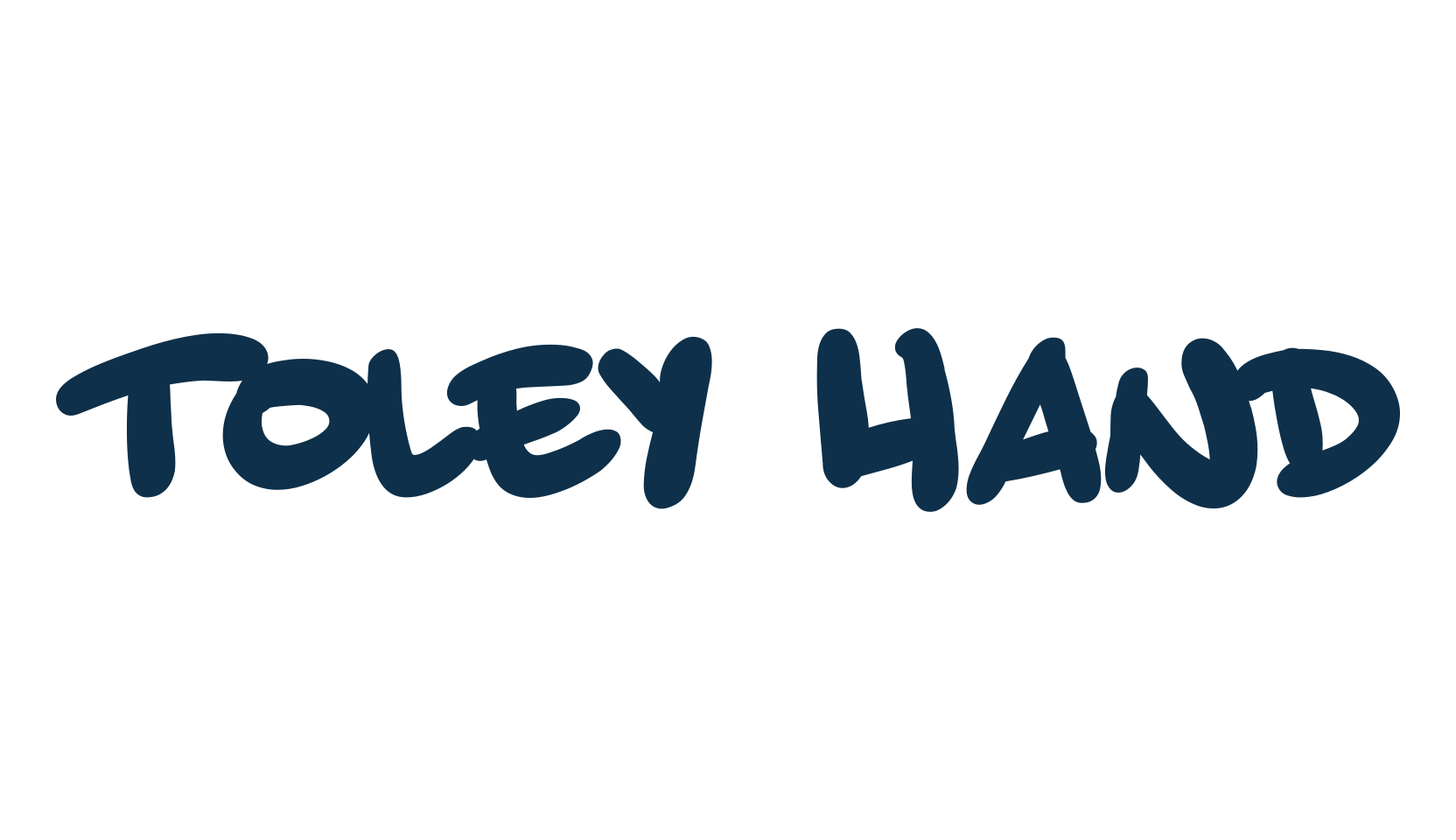 Toley Hand, fancy cartoon decorative comic font preview