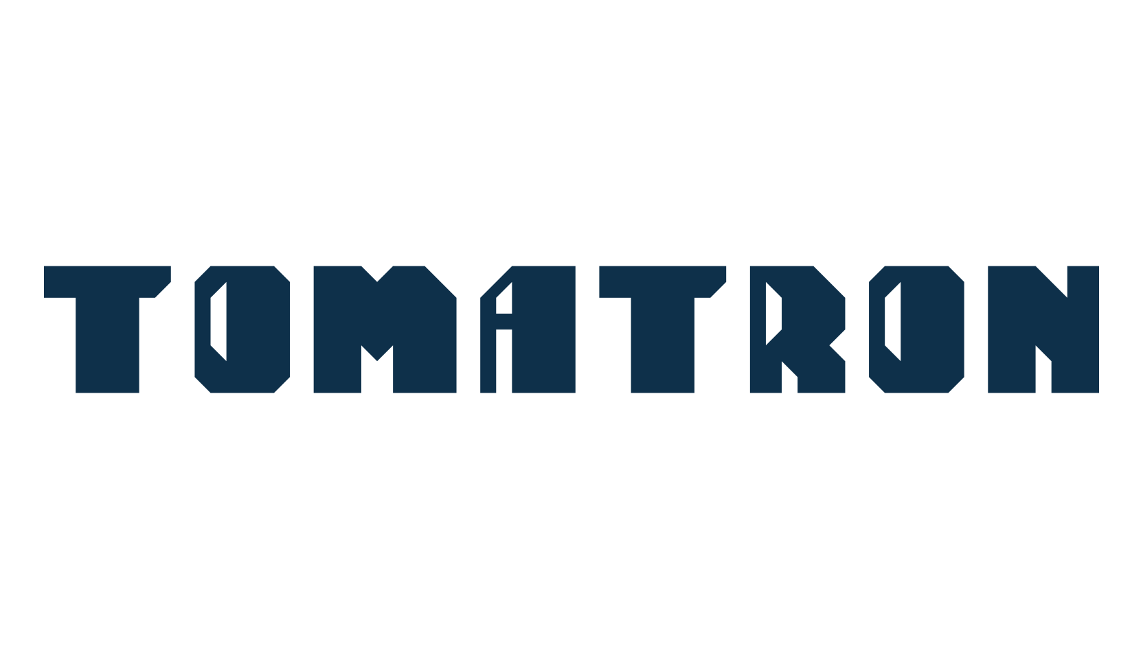 Tomatron, sci-fi font preview