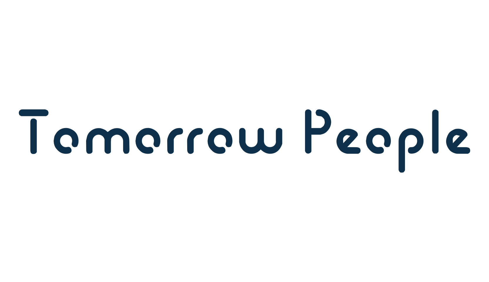 Tomorrow People, techno sci-fi font preview