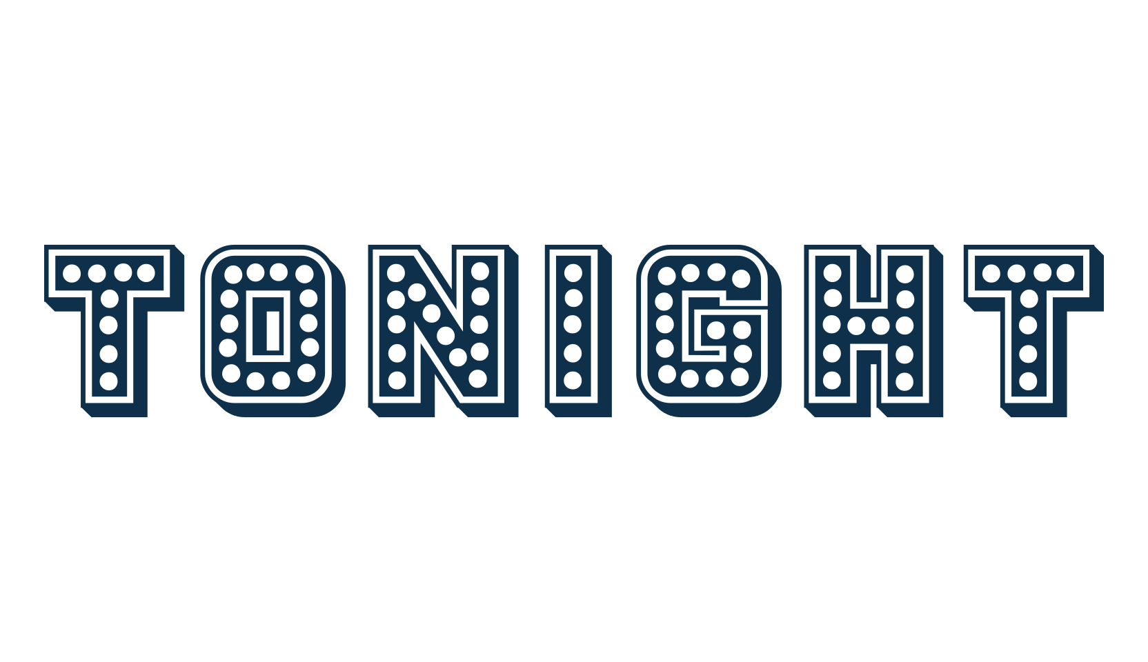 Tonight (tonight-2), decorative font preview