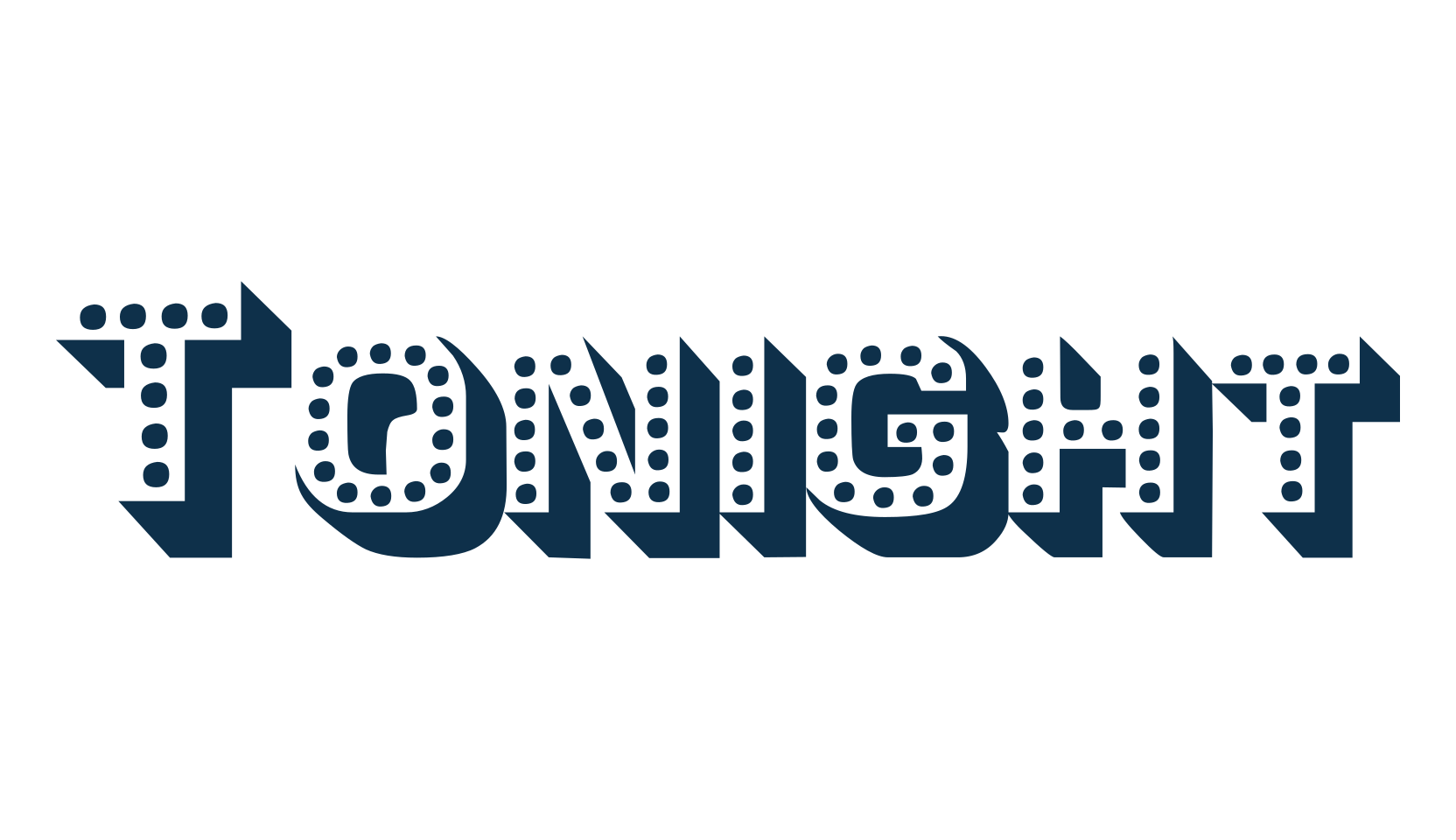 Tonight, fancy retro decorative font preview