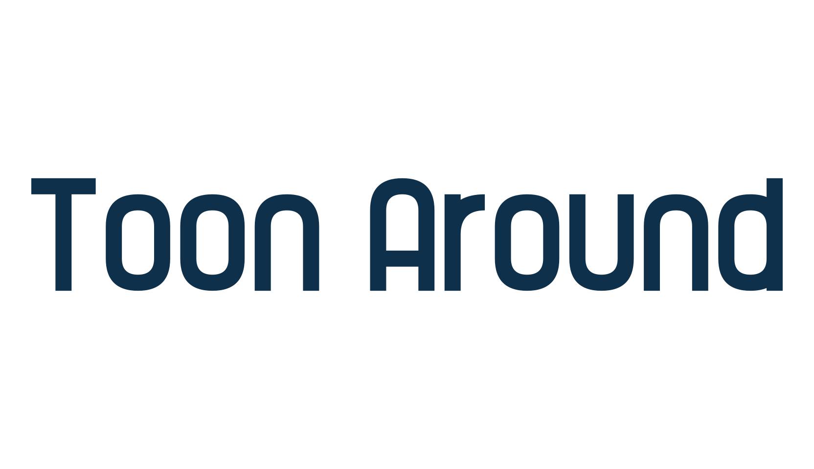 Toon Around, basic sans serif font preview