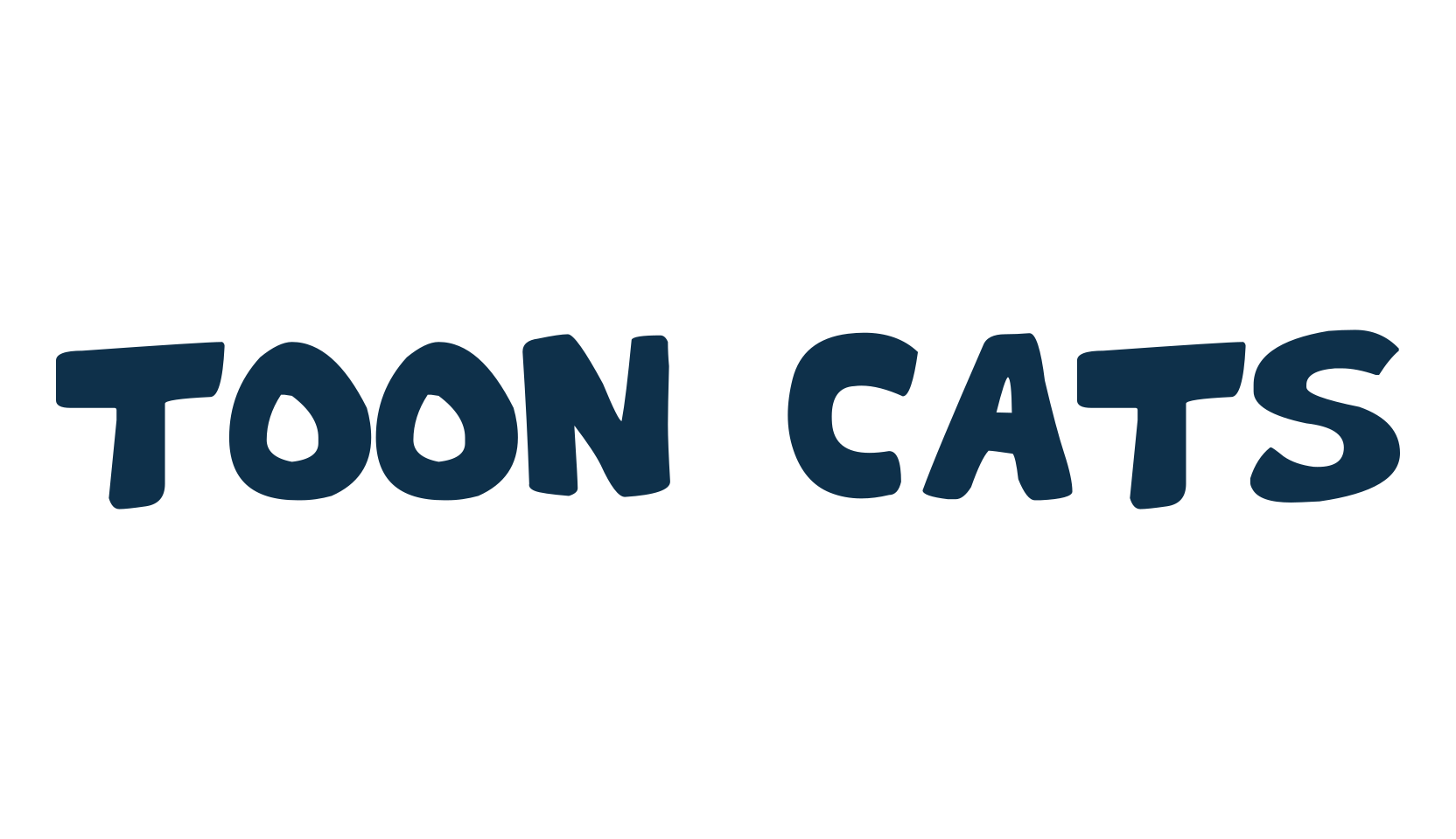 Toon Cats, fancy cartoon decorative font preview