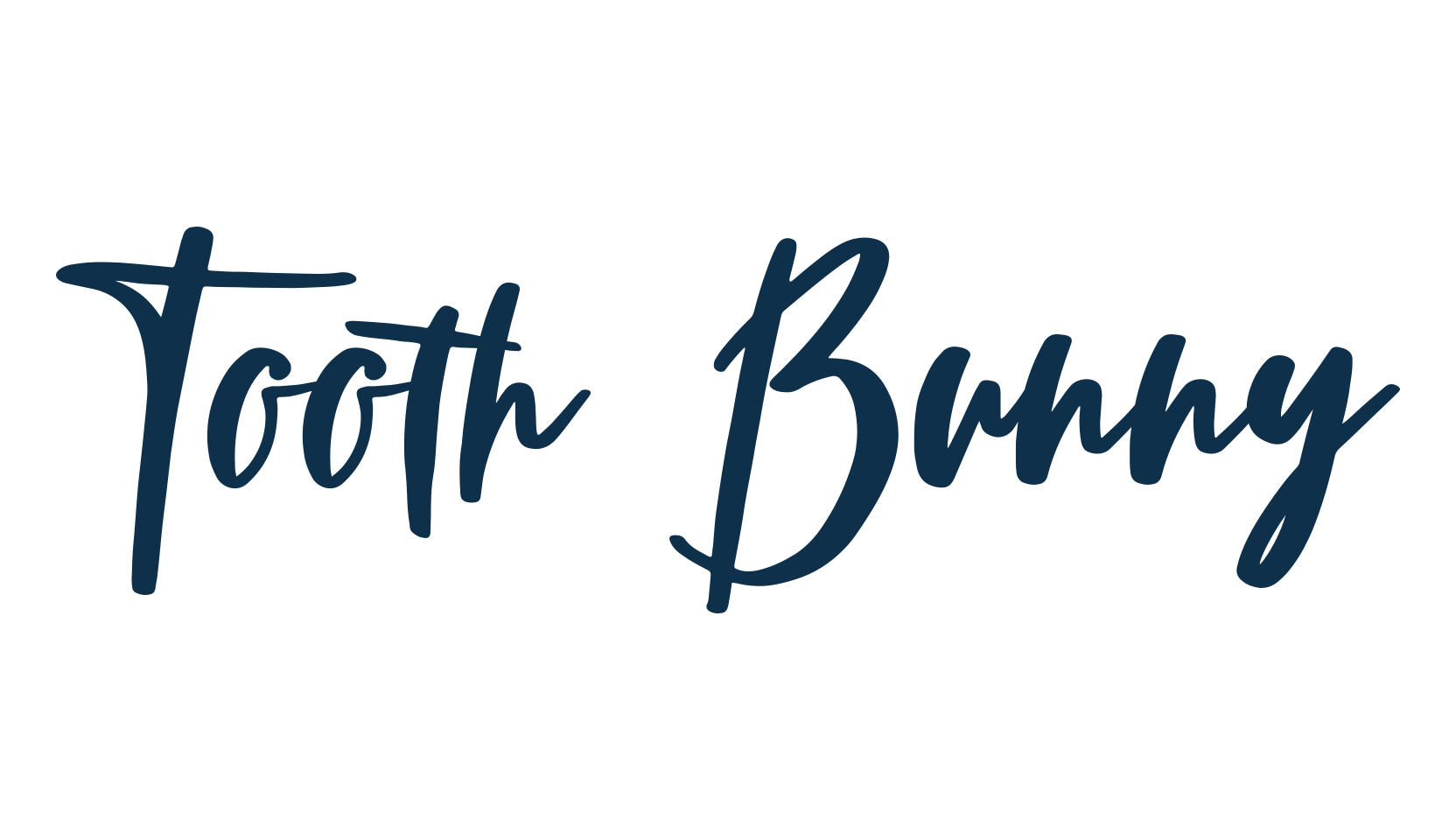 Tooth Bunny, script handwritten fancy decorative calligraphy font preview