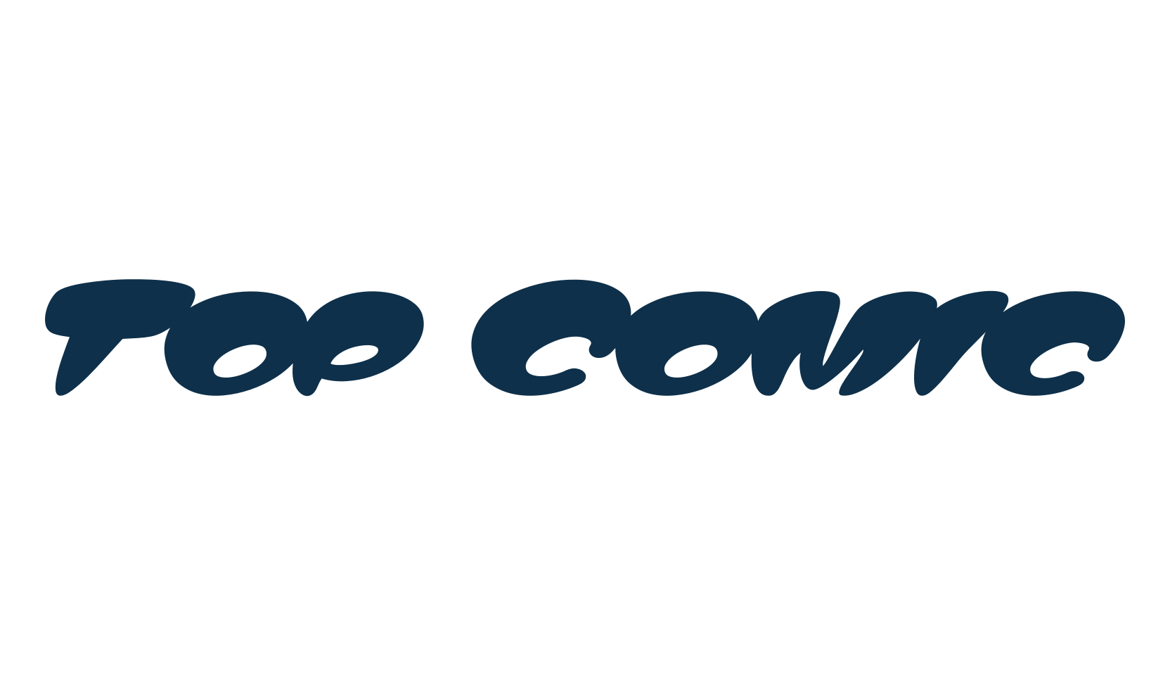Top Comic, fancy cartoon decorative font preview