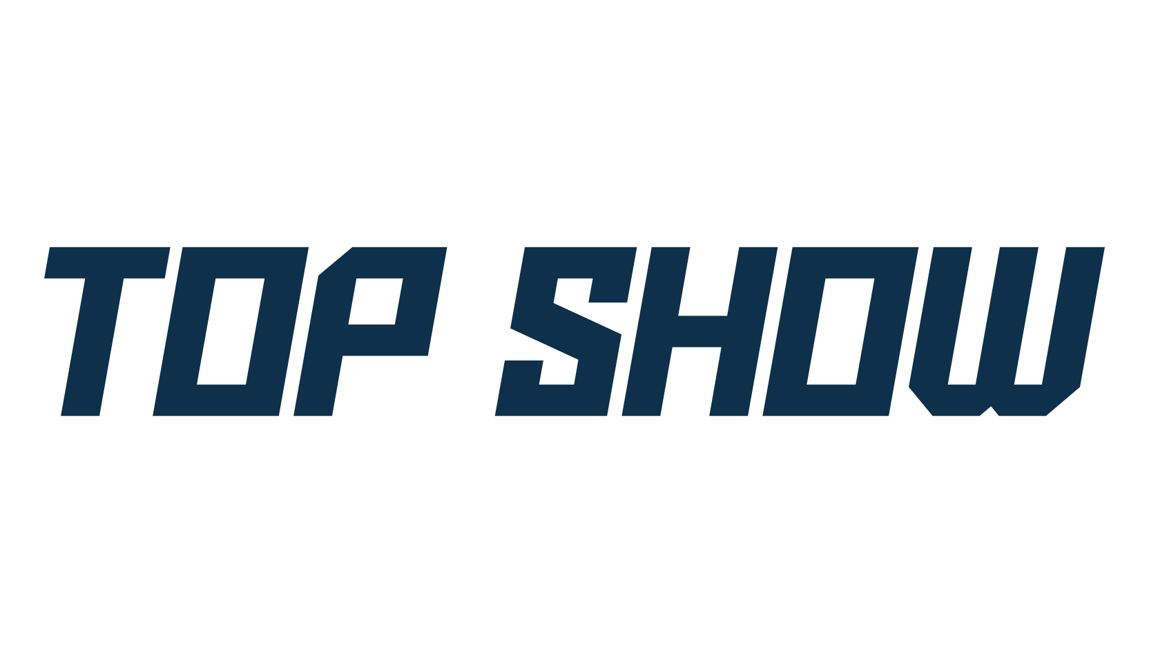 Top Show, square font preview