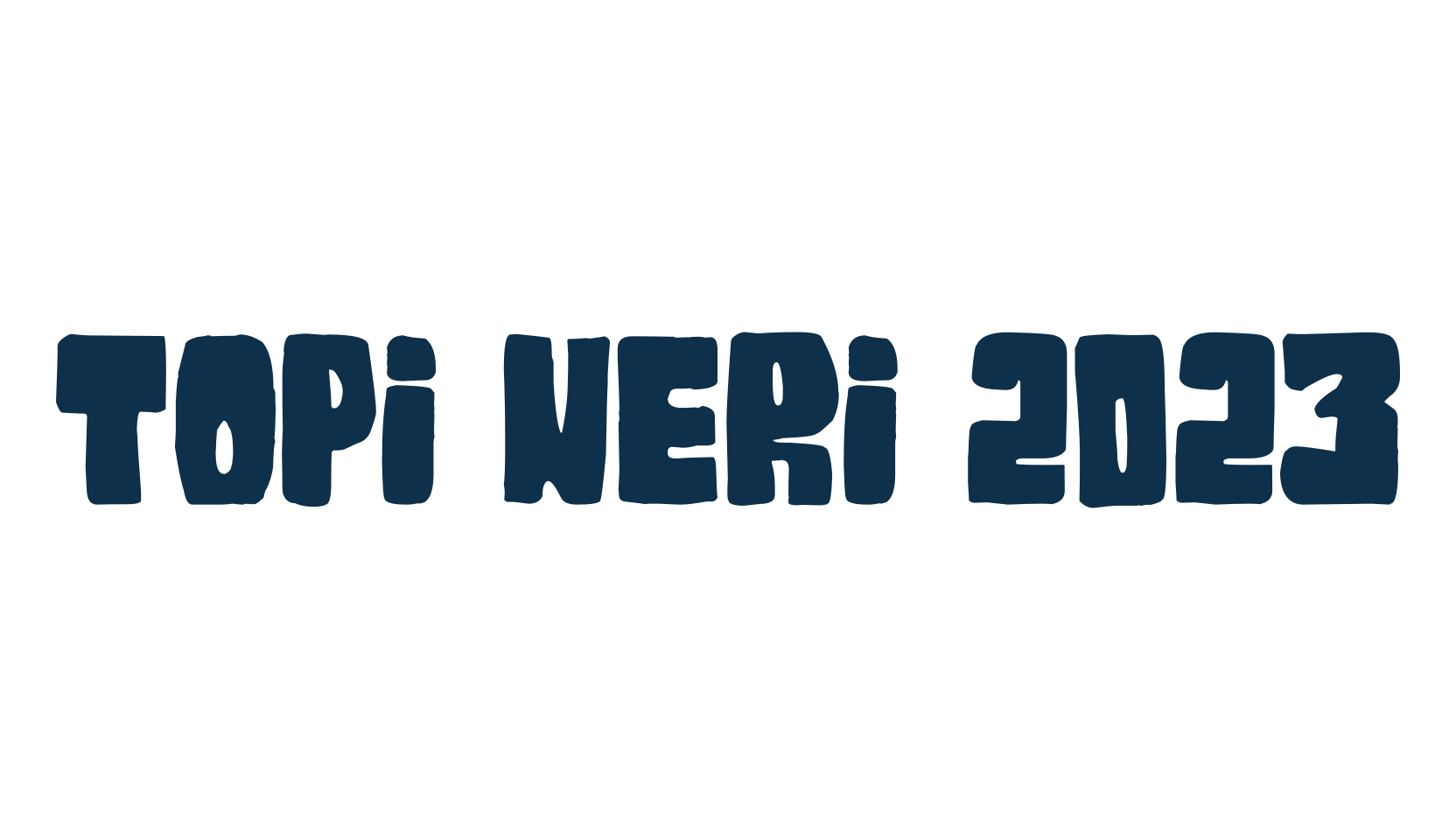 Topi Neri 2023, fancy various decorative font preview