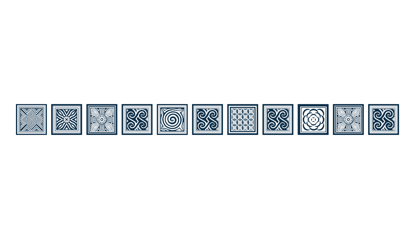 Torajamatra, fancy decorative font preview