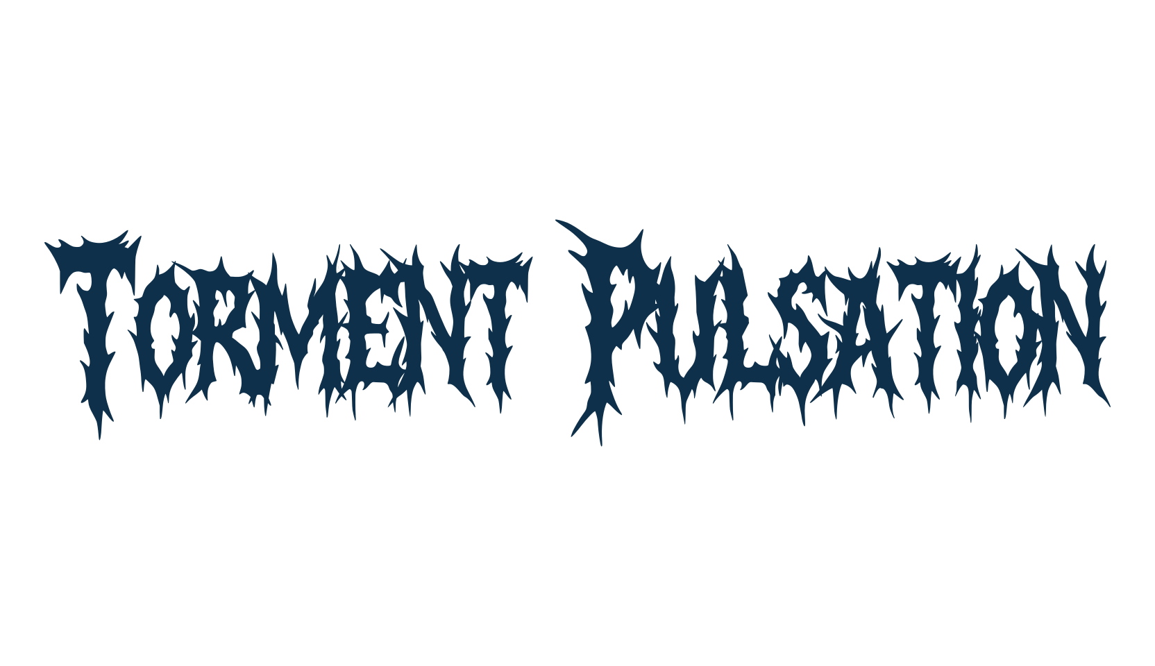 Torment Pulsation, modern font preview