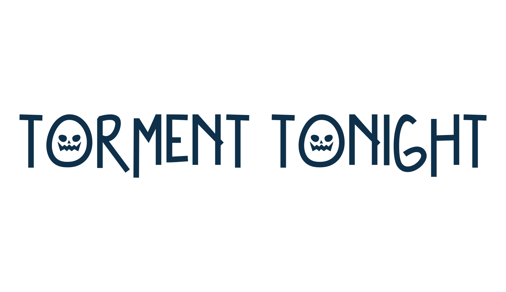 Torment Tonight, fancy decorative font preview