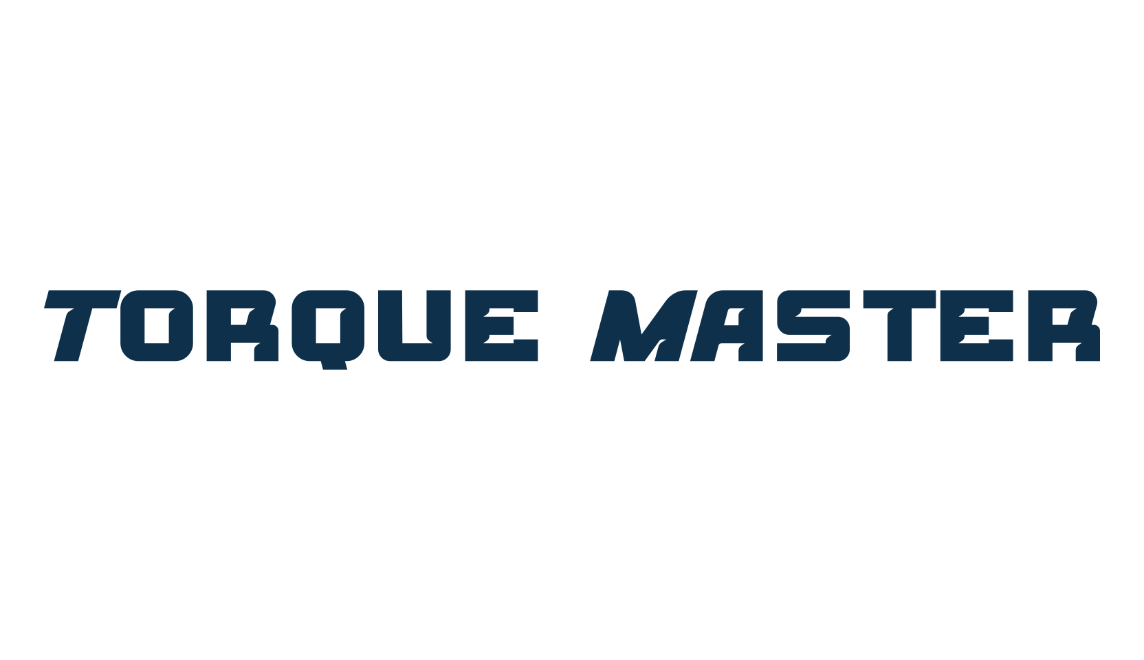 Torque Master, sci-fi font preview
