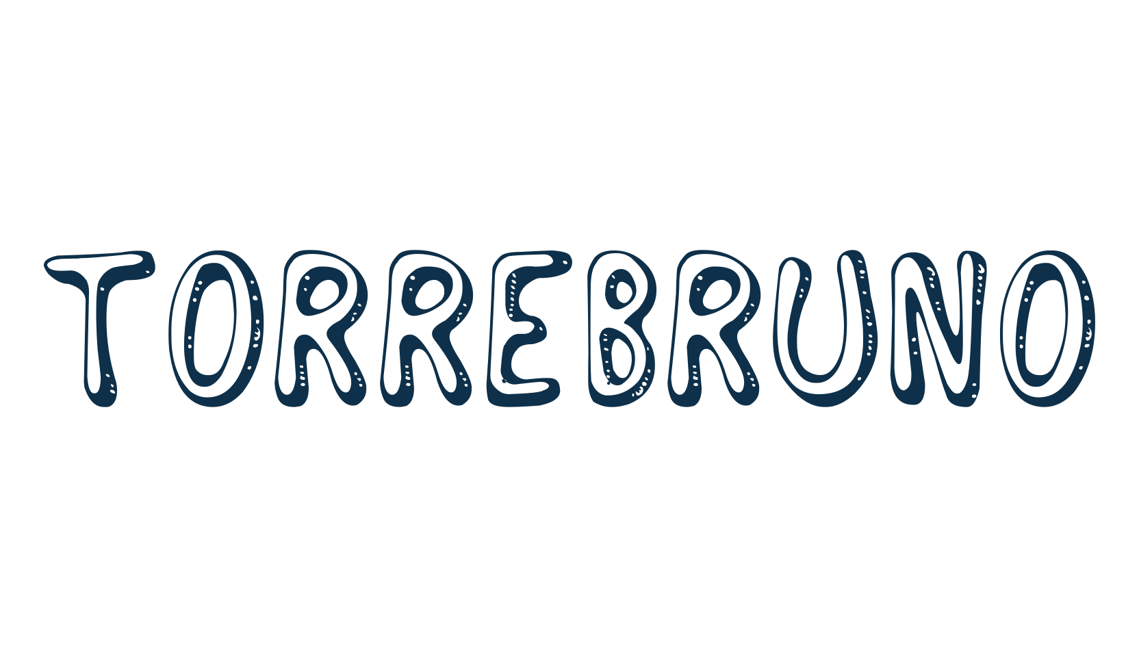 Torrebruno, cartoon font preview