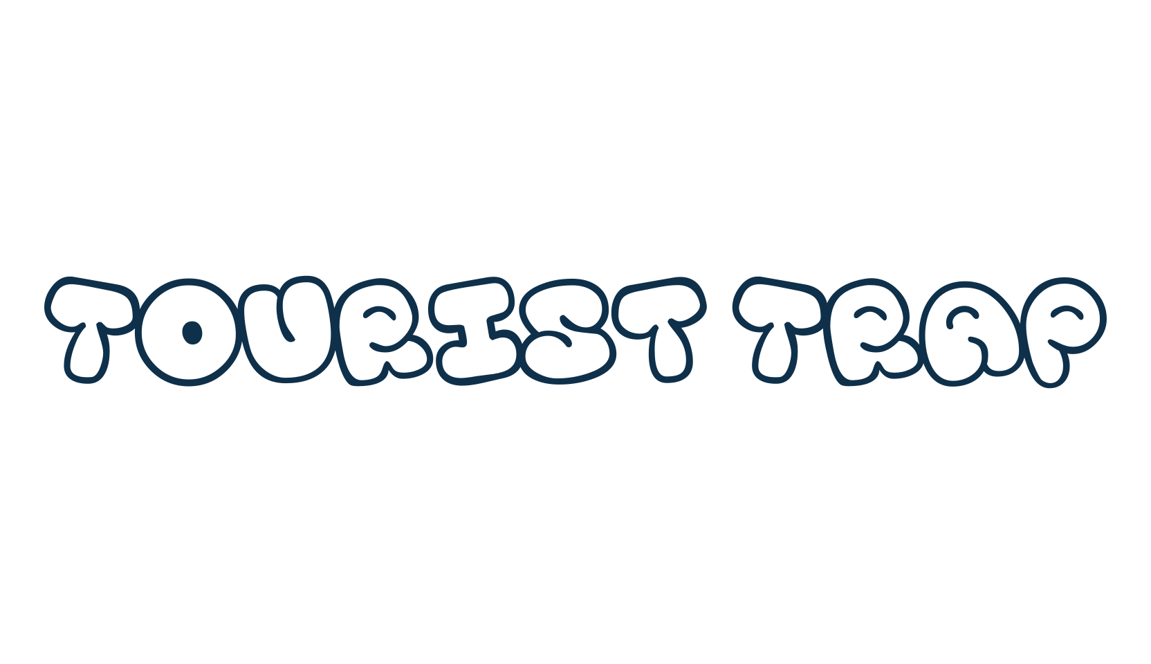 Tourist Trap, fancy cartoon decorative font preview
