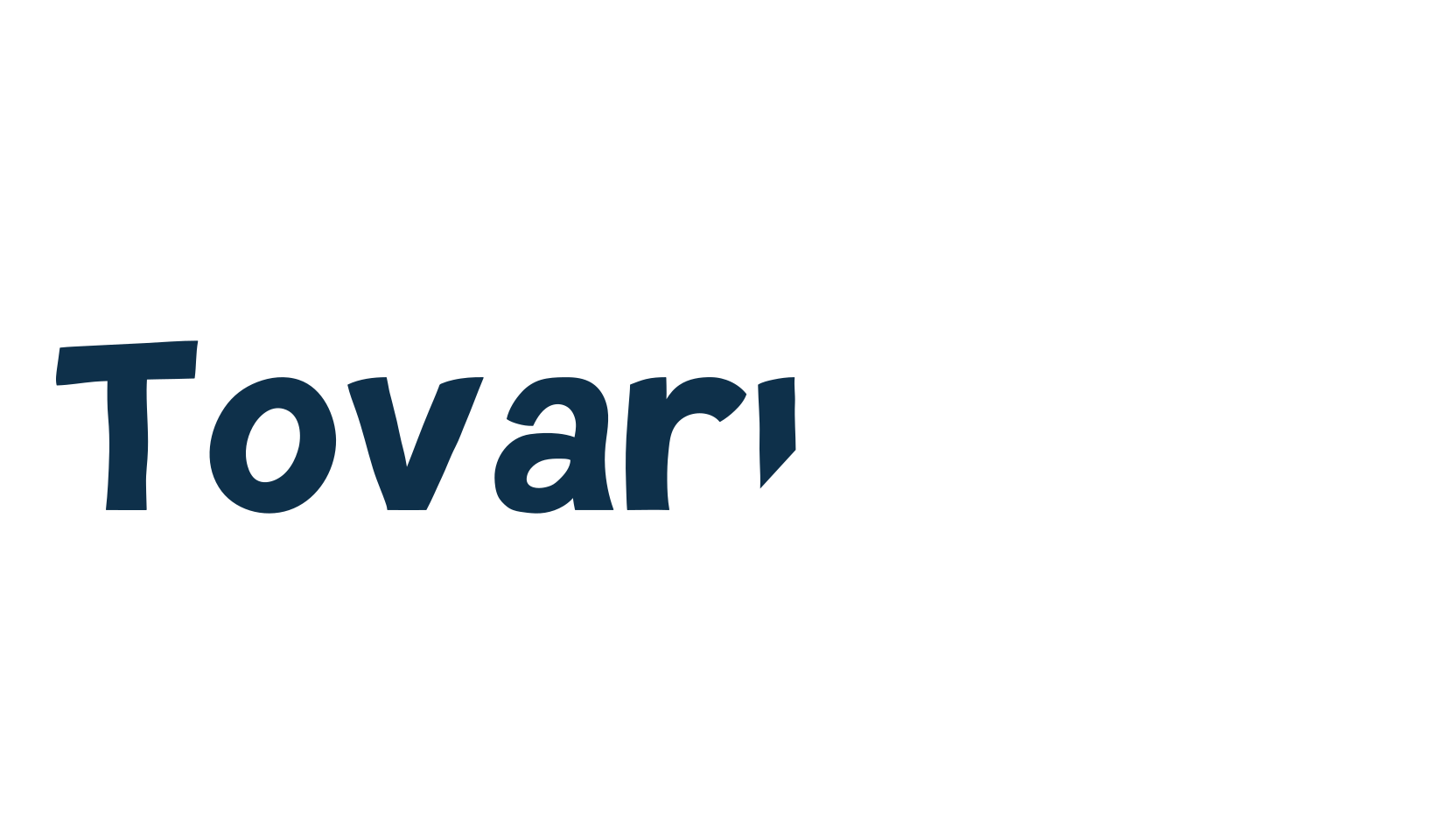 Tovari Sans, fancy cartoon decorative font preview