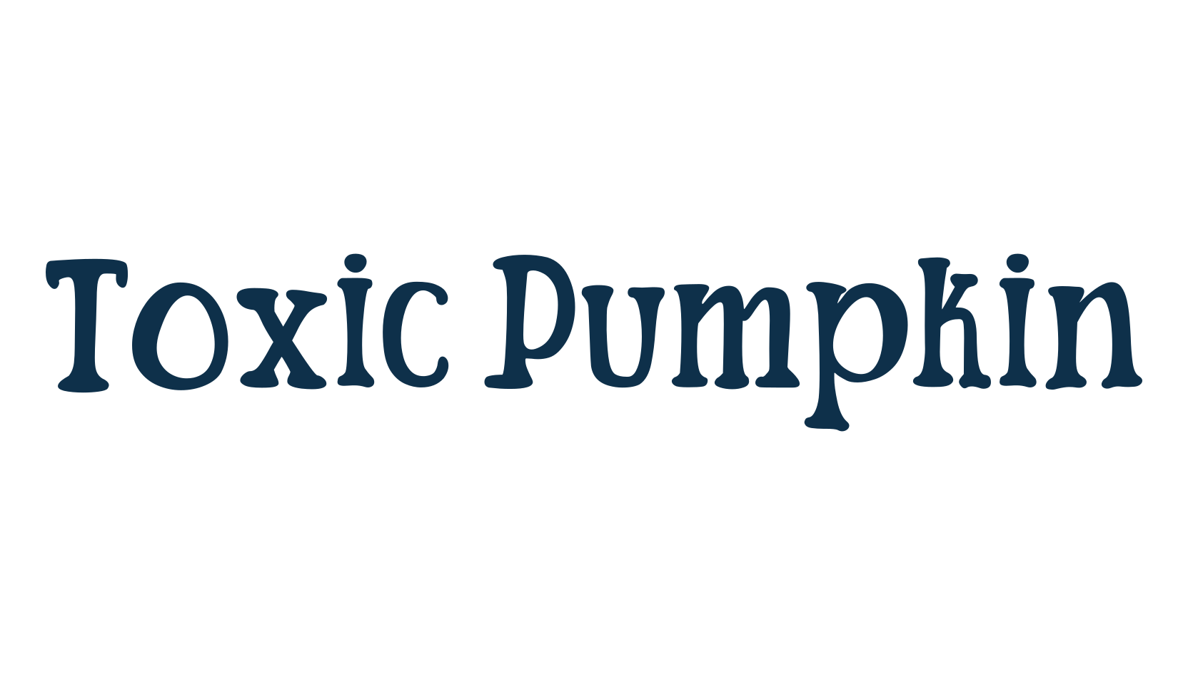 Toxic Pumpkin, display market font preview