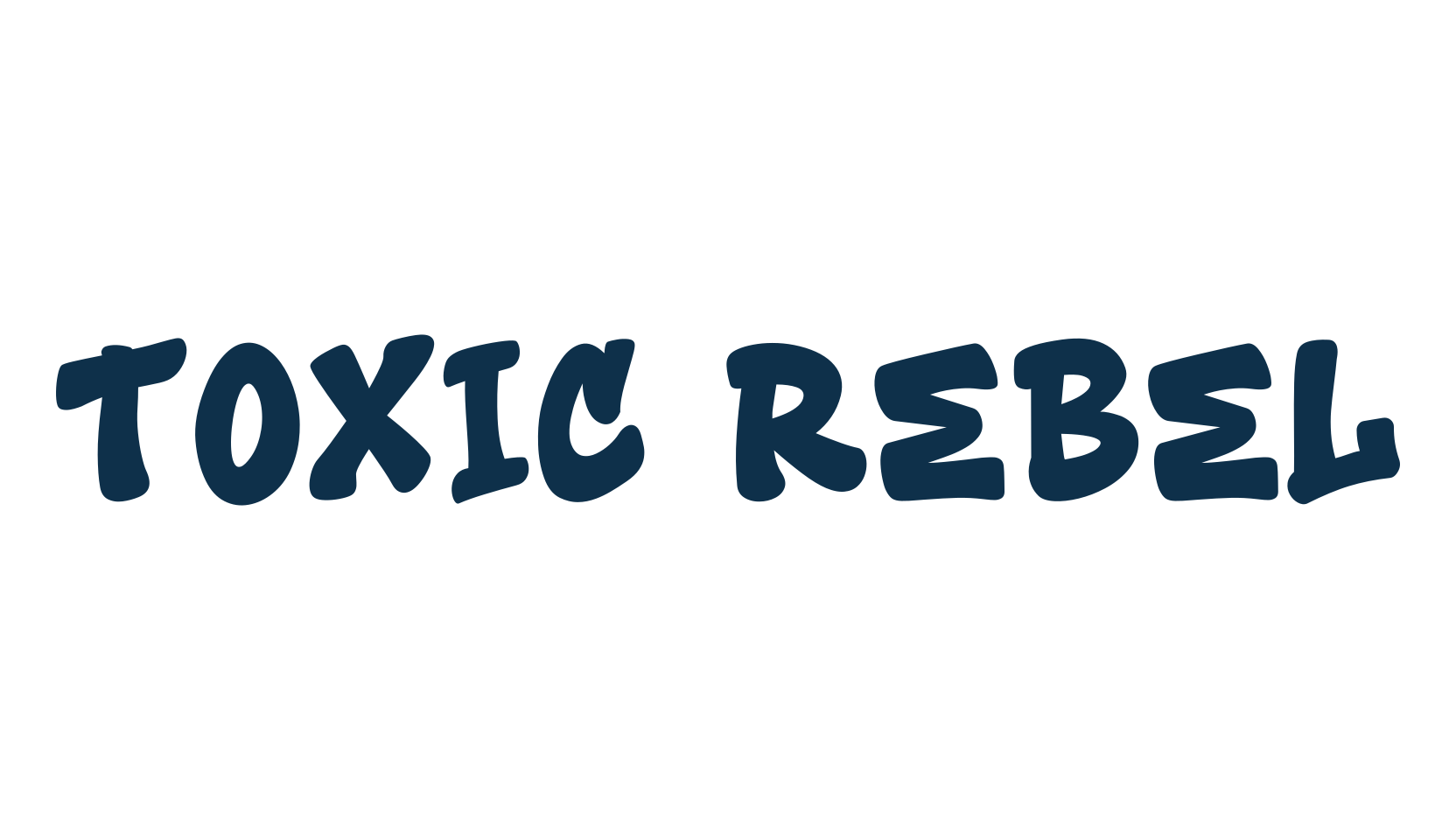 Toxic Rebel, graffiti font preview