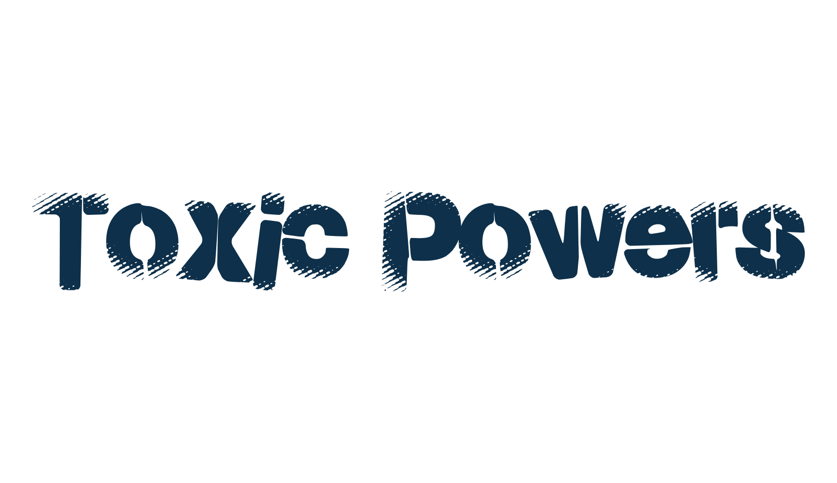 Toxic Powers, fancy stencil, army decorative font preview