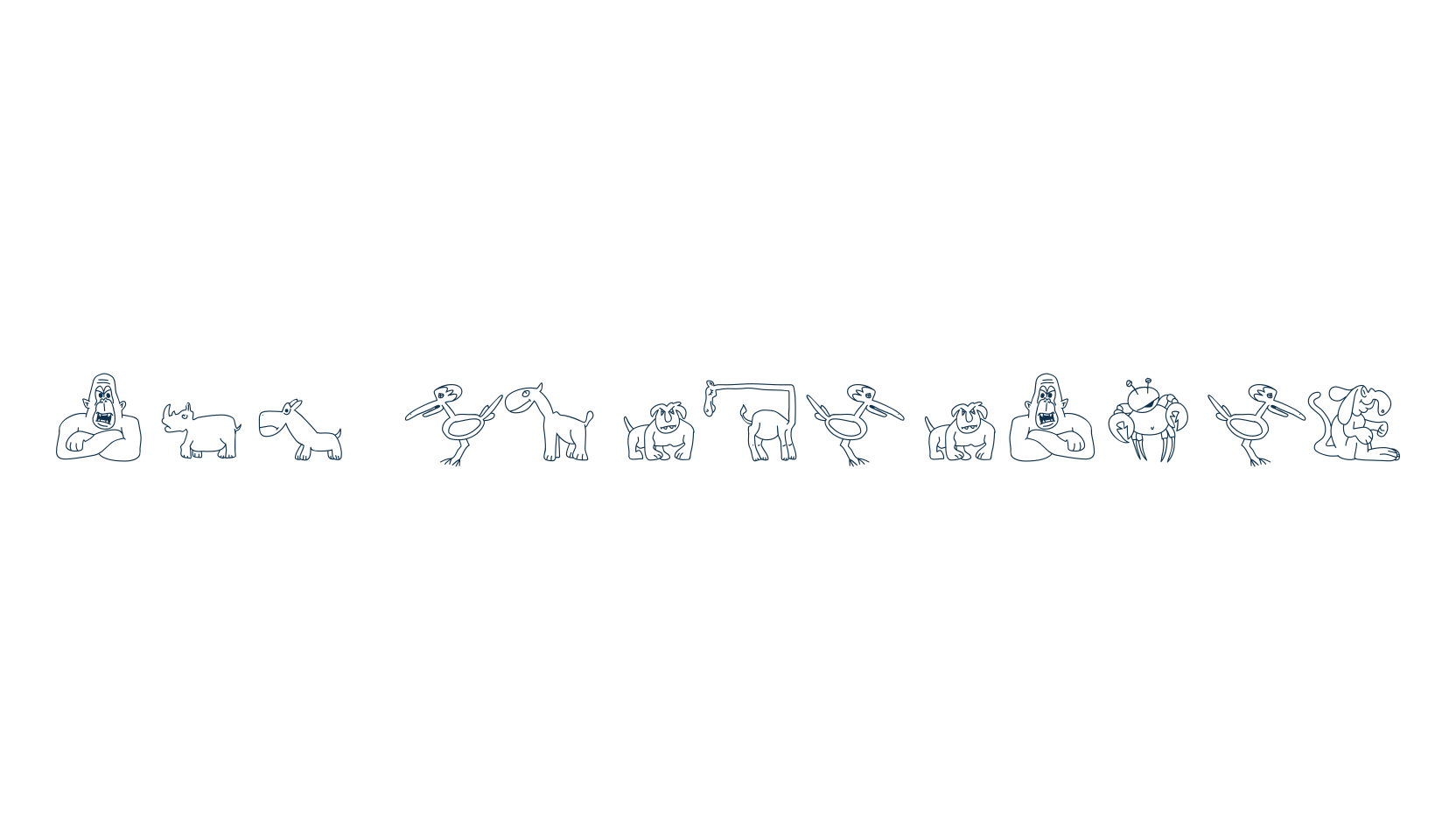TPF Ubiquitous, fancy decorative font preview