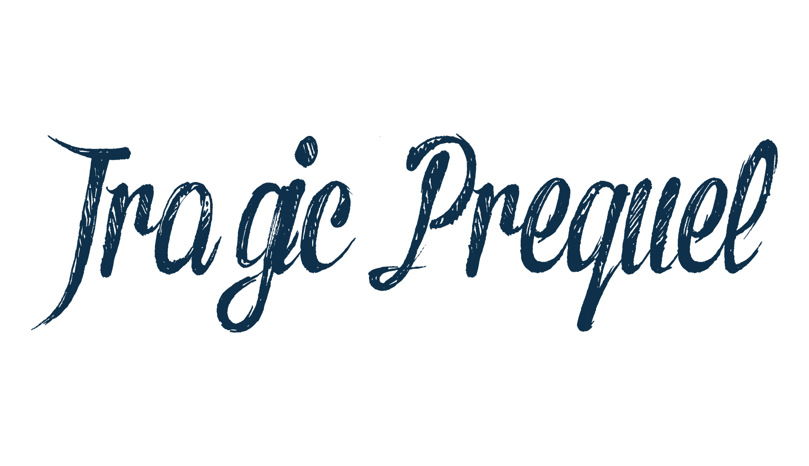 Tragic Prequel, fancy various decorative script calligraphy font preview
