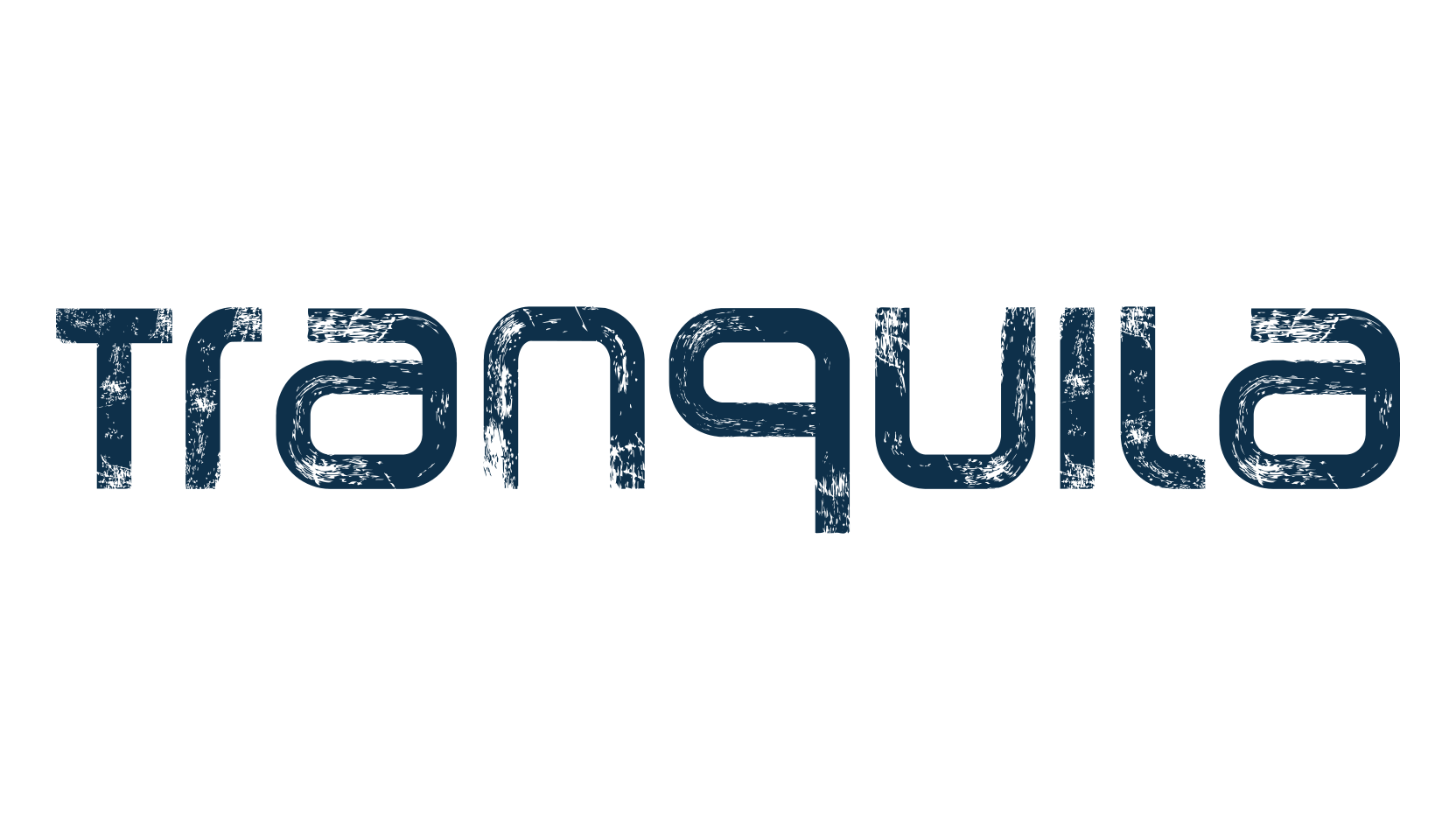 Tranquila, eroded font preview