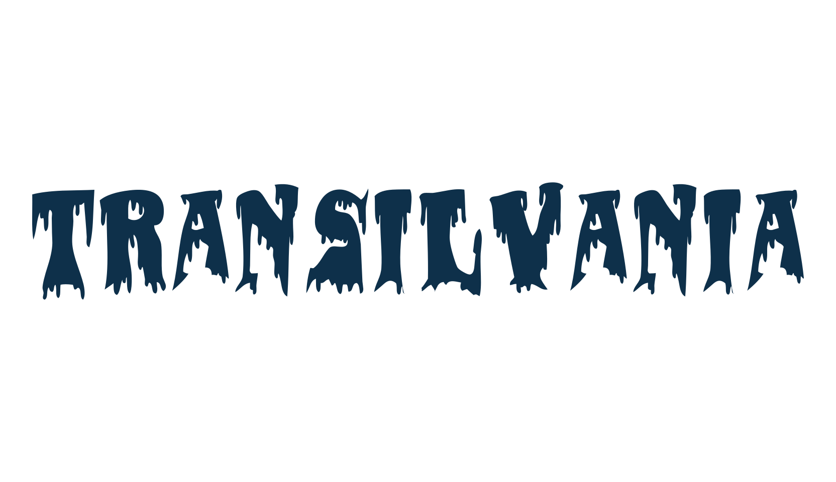 Transilvania, holiday halloween fancy decorative horror font preview