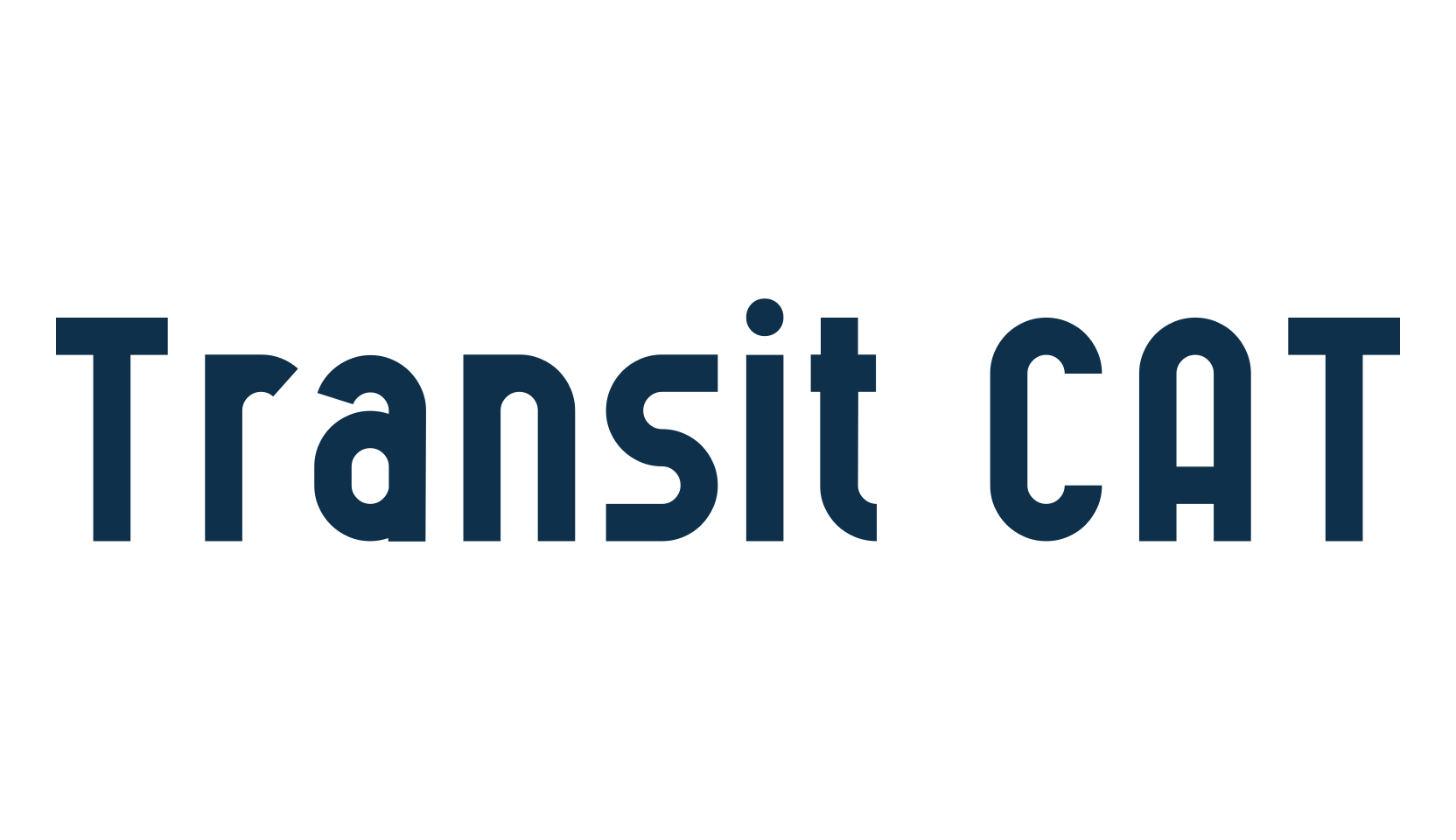 Transit CAT, sans serif font preview