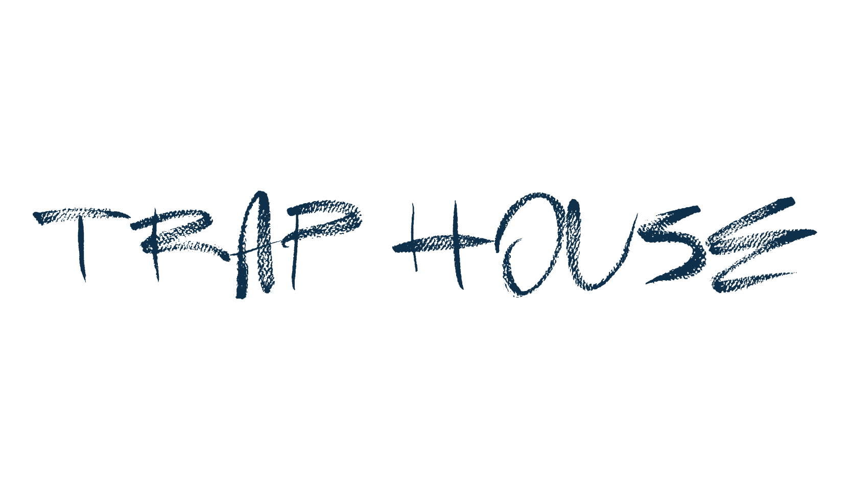 Trap House, brush font preview