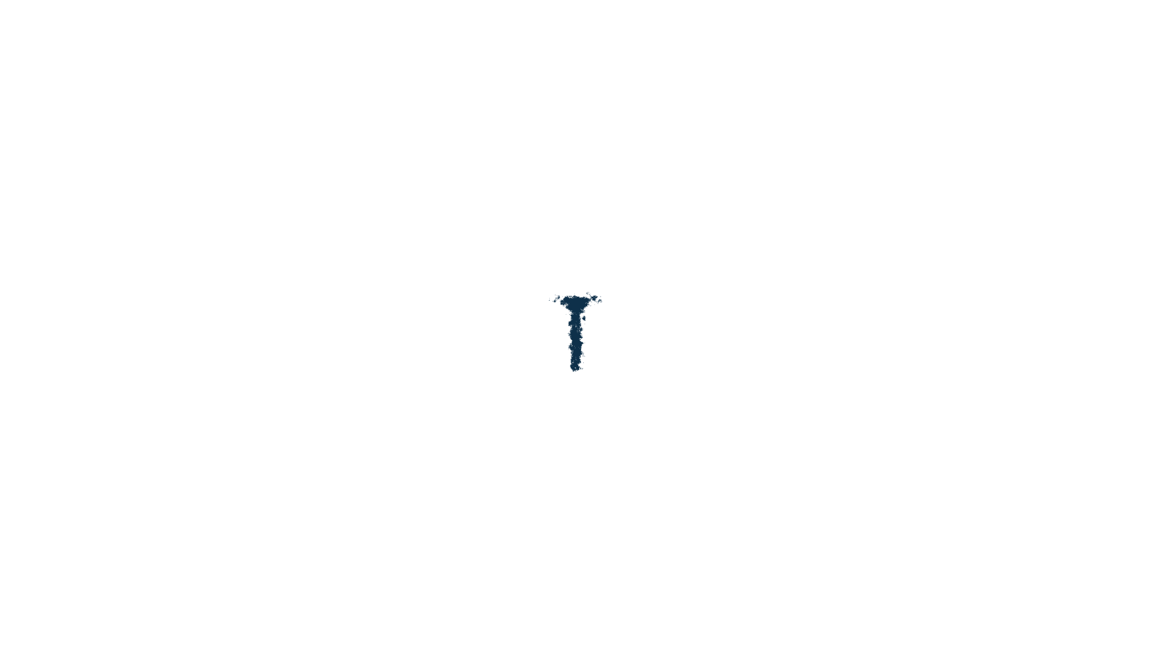 Trash (trash-saji), fancy destroy decorative font preview