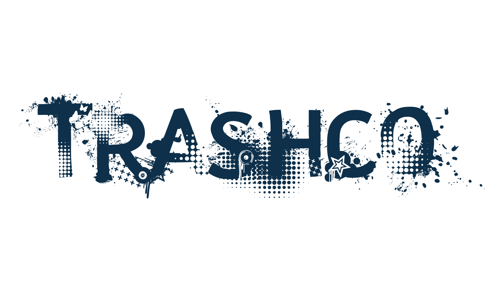 Trashco, destroy font preview