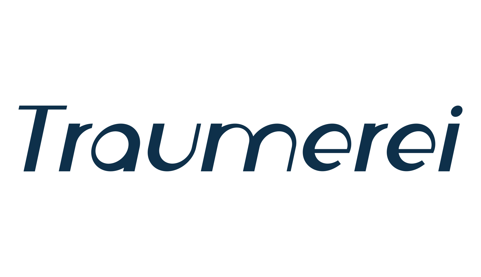 Traumerei, retro font preview