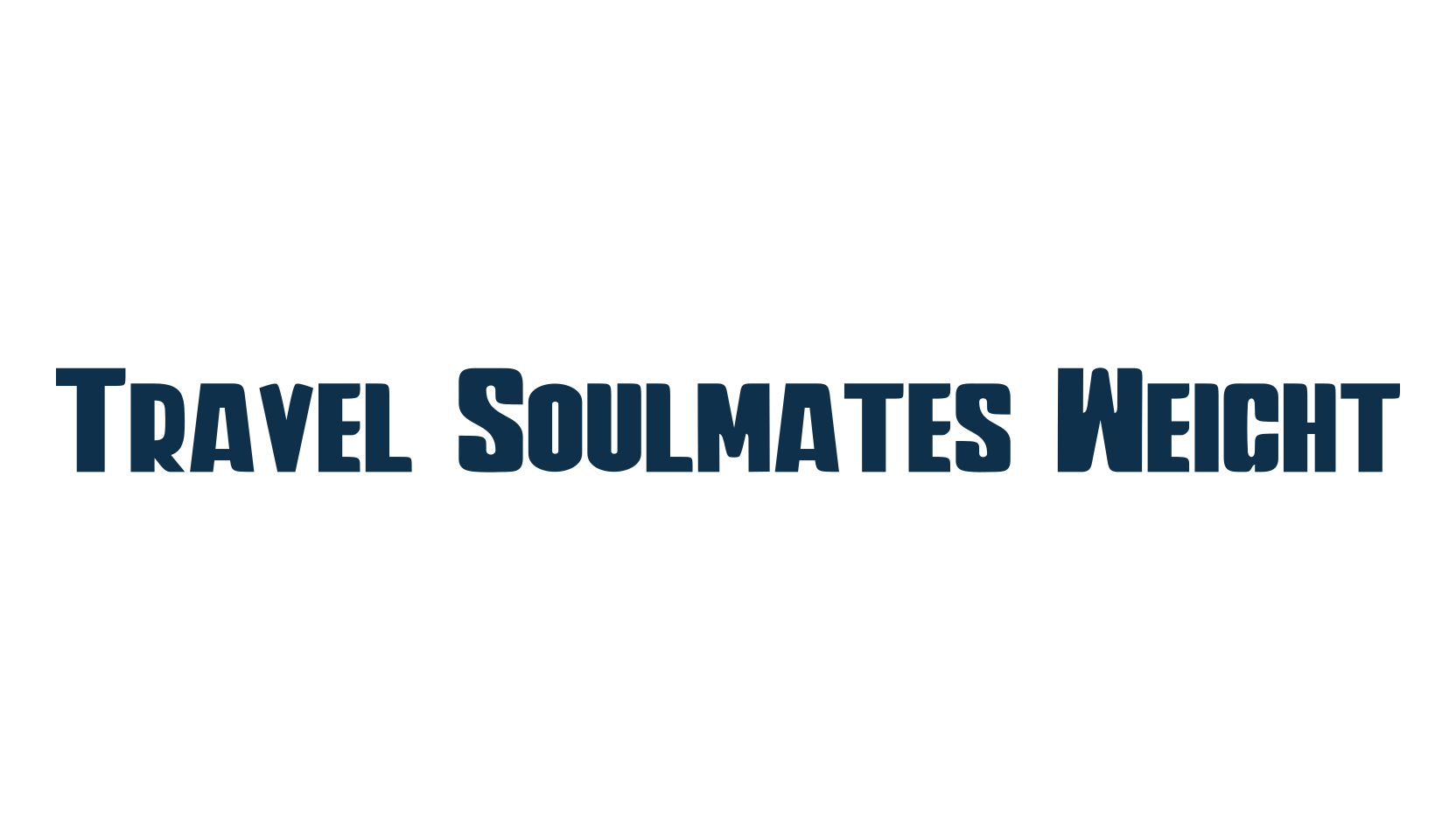 Travel Soulmates Weight, various font preview