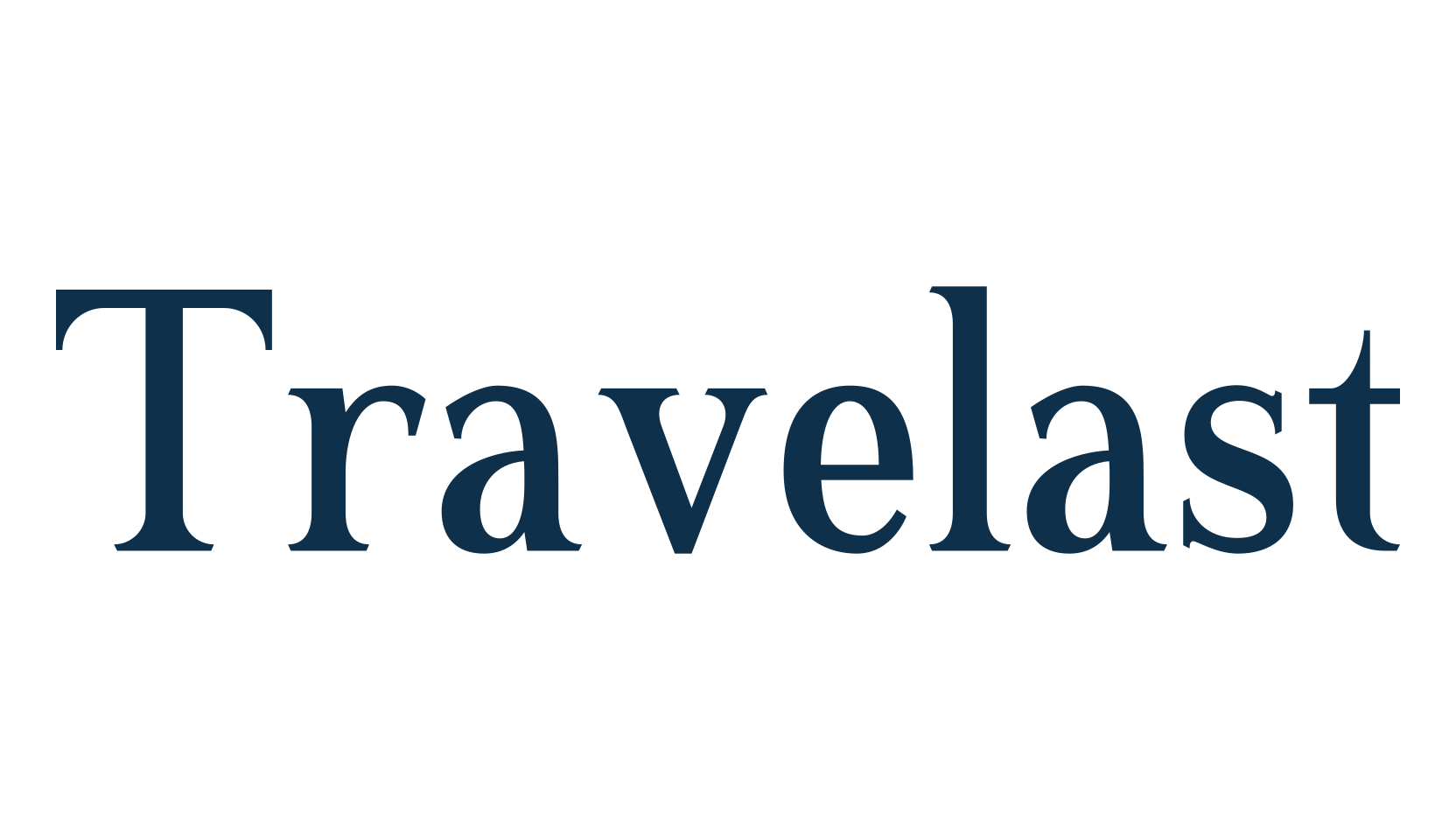 Travelast, serif font preview
