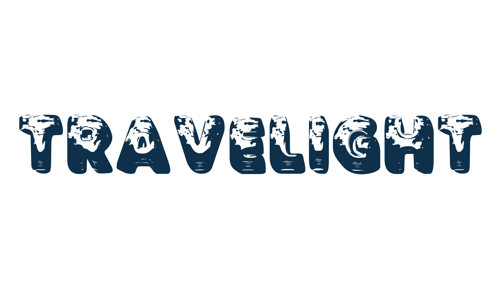 Travelight, fancy decorative font preview