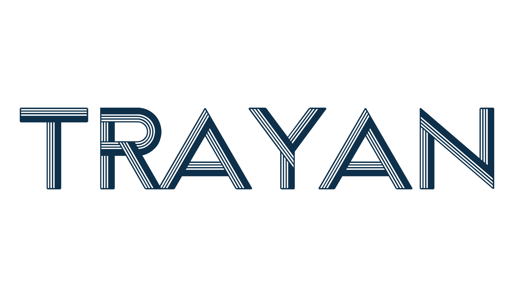 Trayan, fancy various decorative font preview