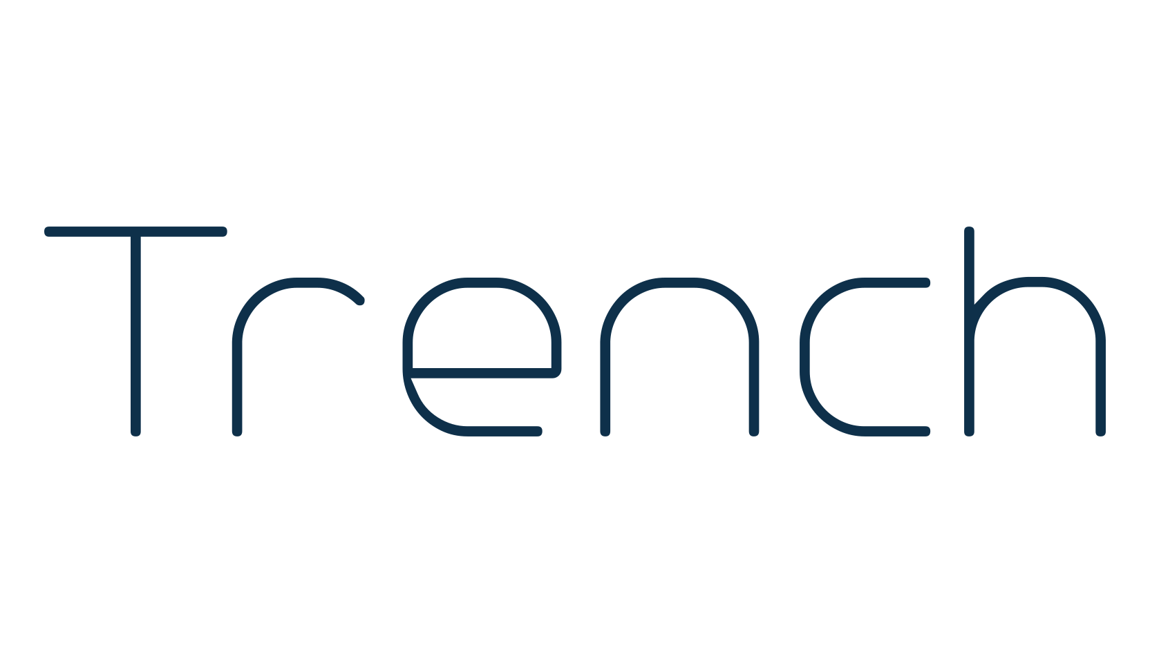 Trench, basic sans serif font preview