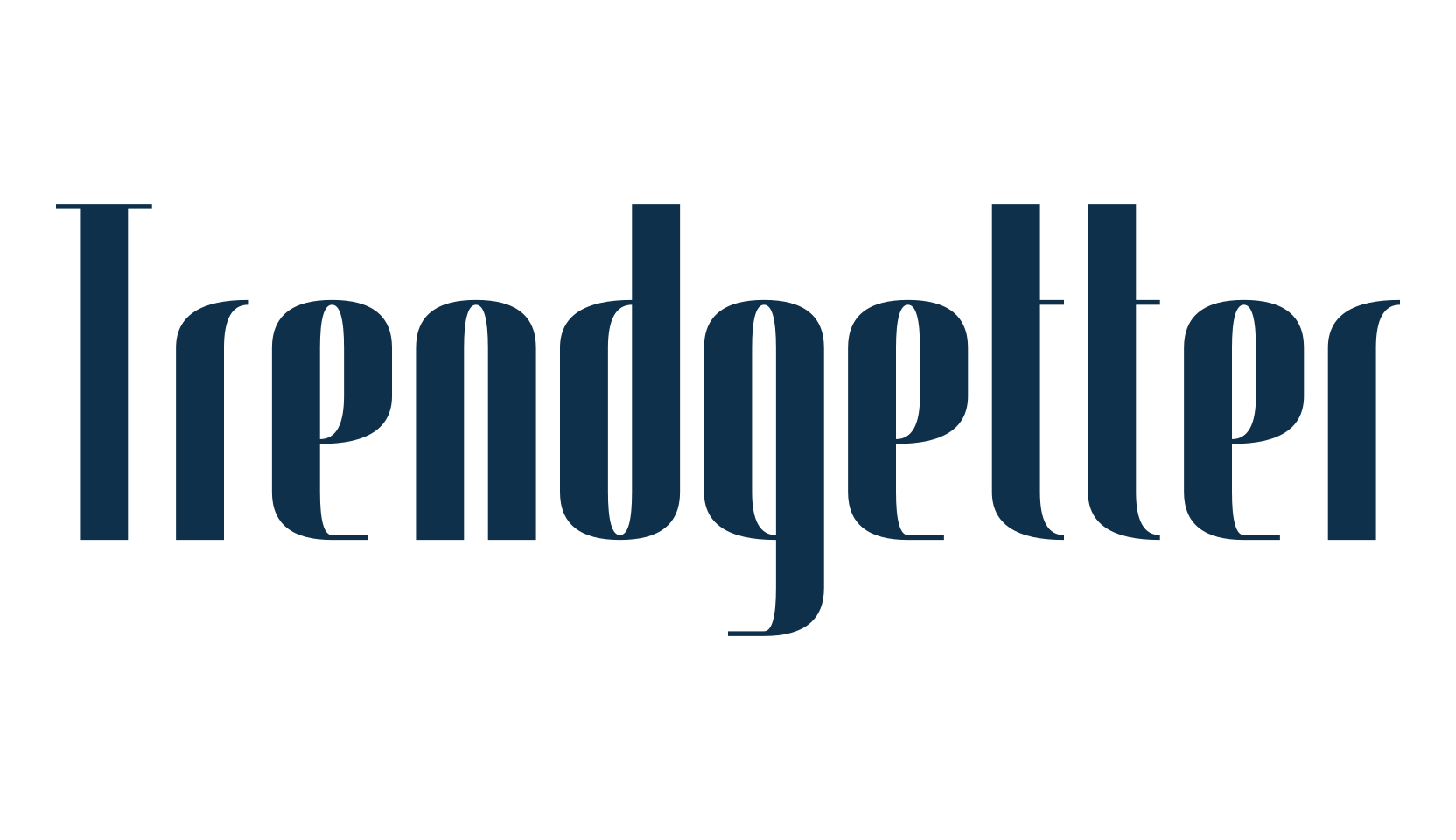 Trendgetter, fancy retro decorative font preview