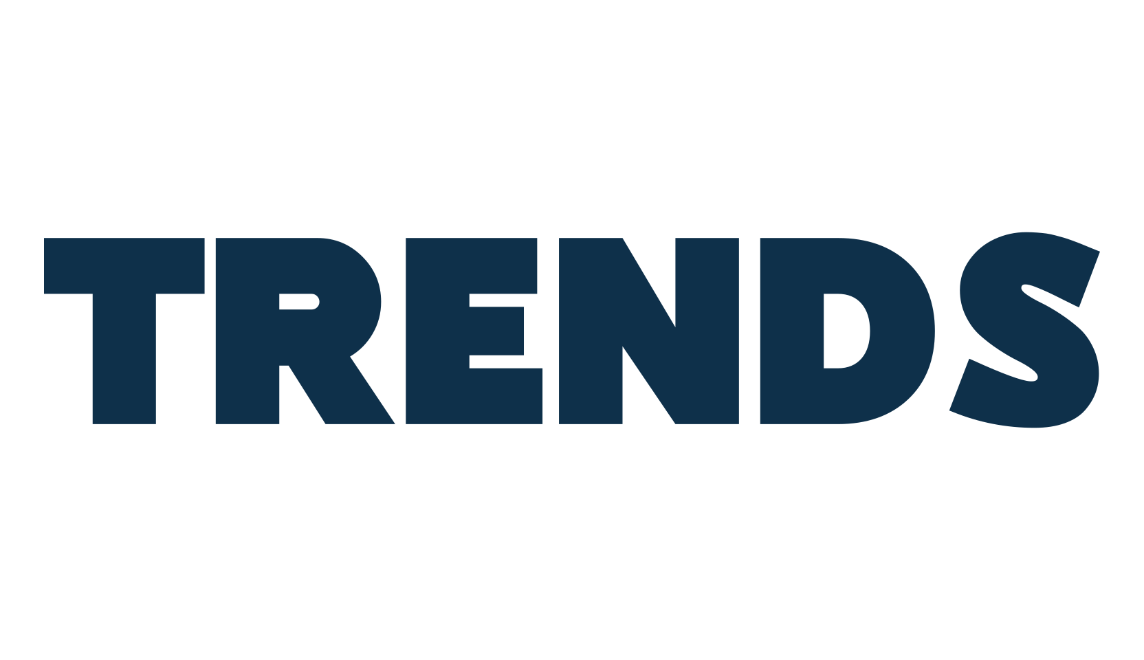 Trends, sans serif font preview