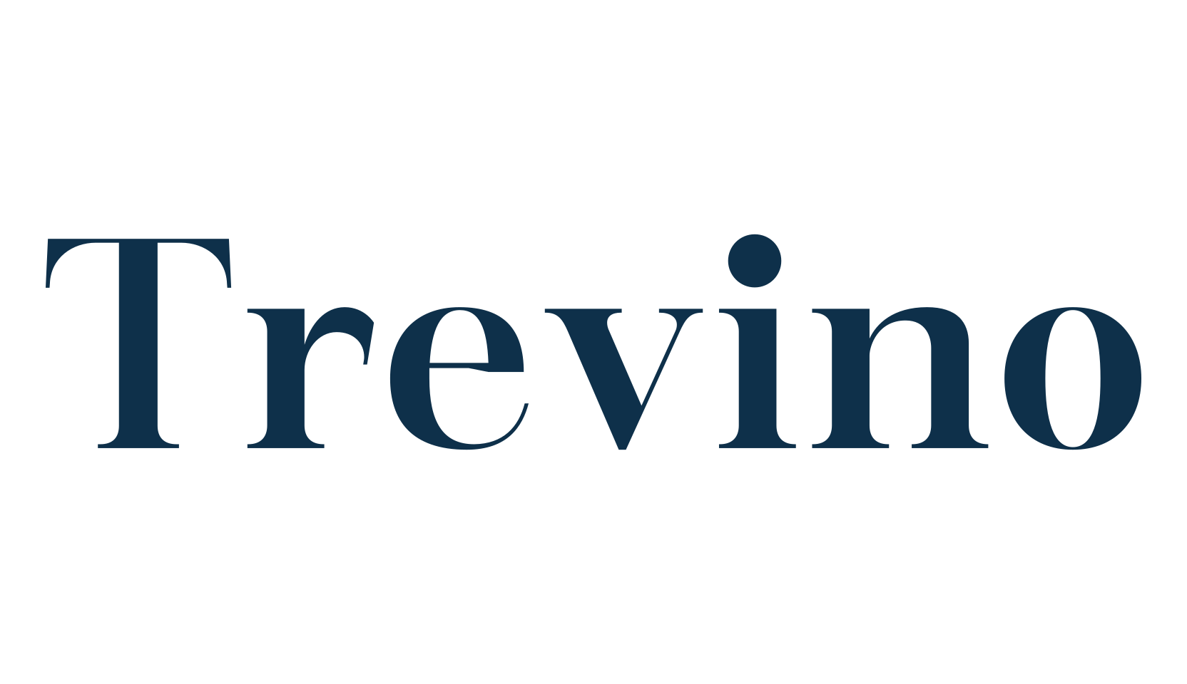 Trevino, basic serif font preview