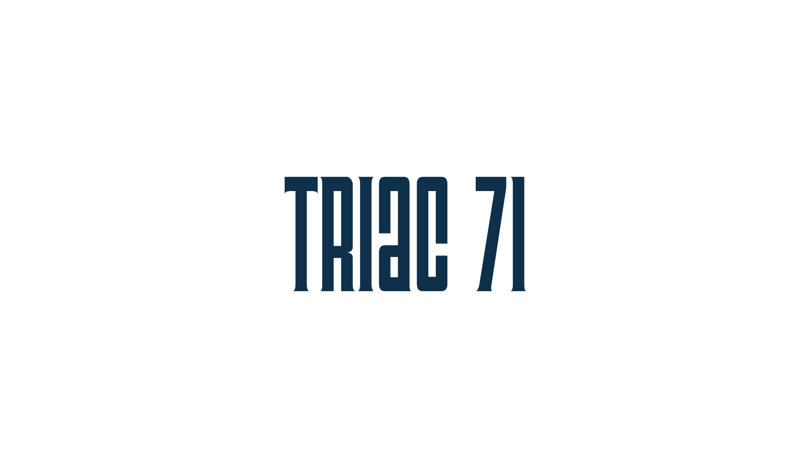 Triac 71, various font preview