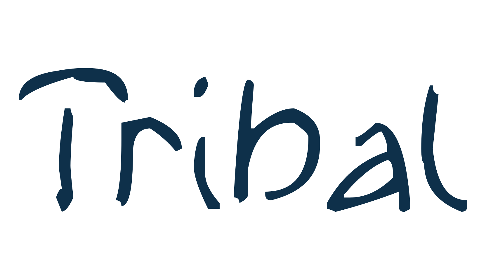 Tribal (tribal2), script handwritten fancy decorative calligraphy font preview