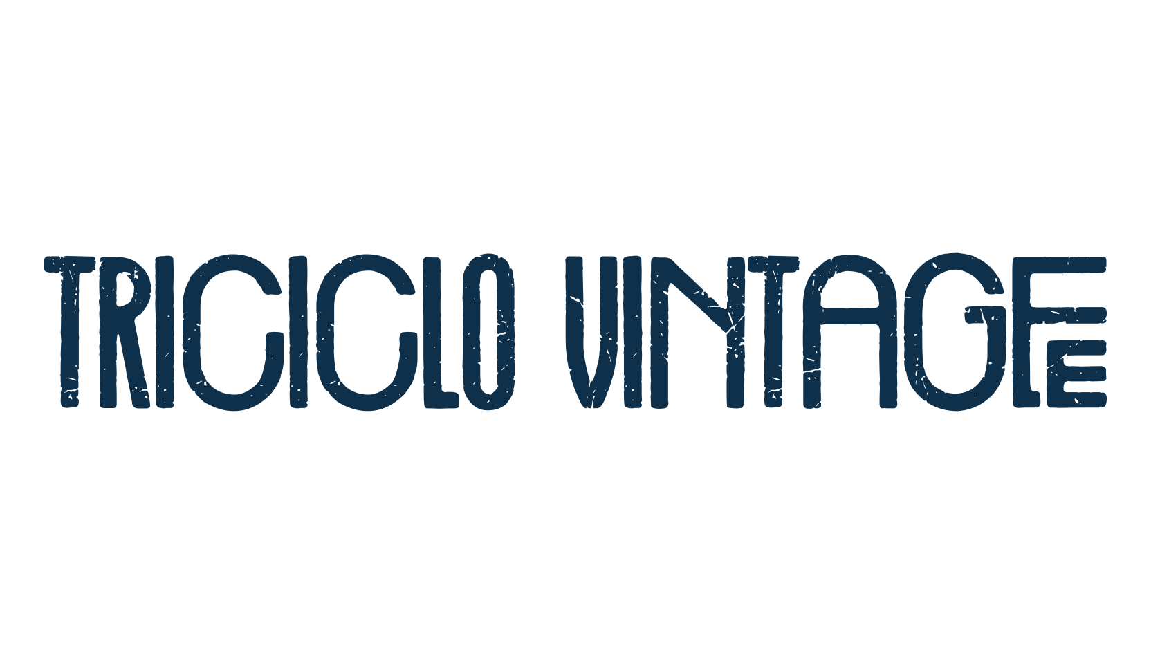 Triciclo Vintage, retro font preview