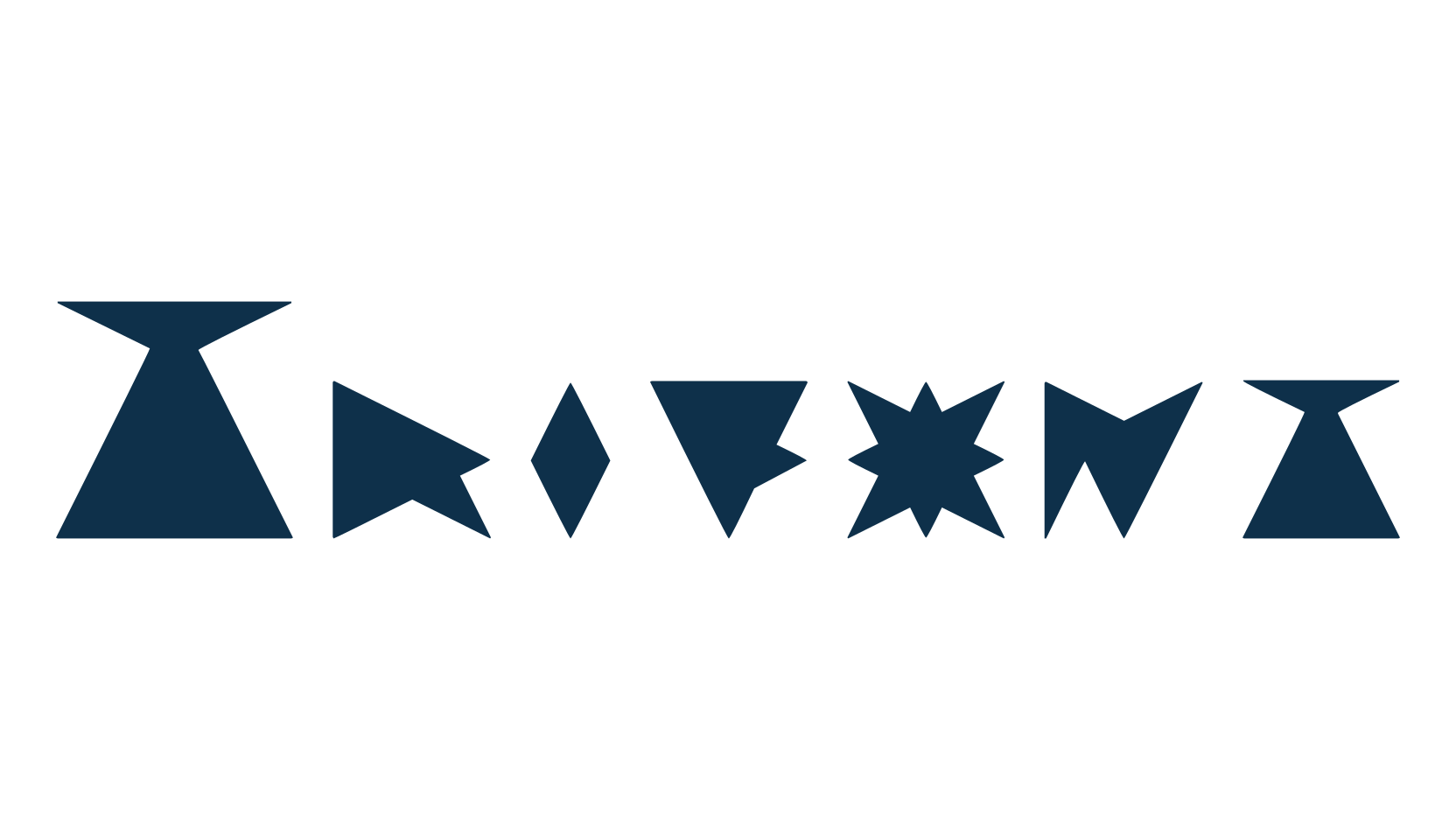 Trifont, fancy various techno sci-fi font preview